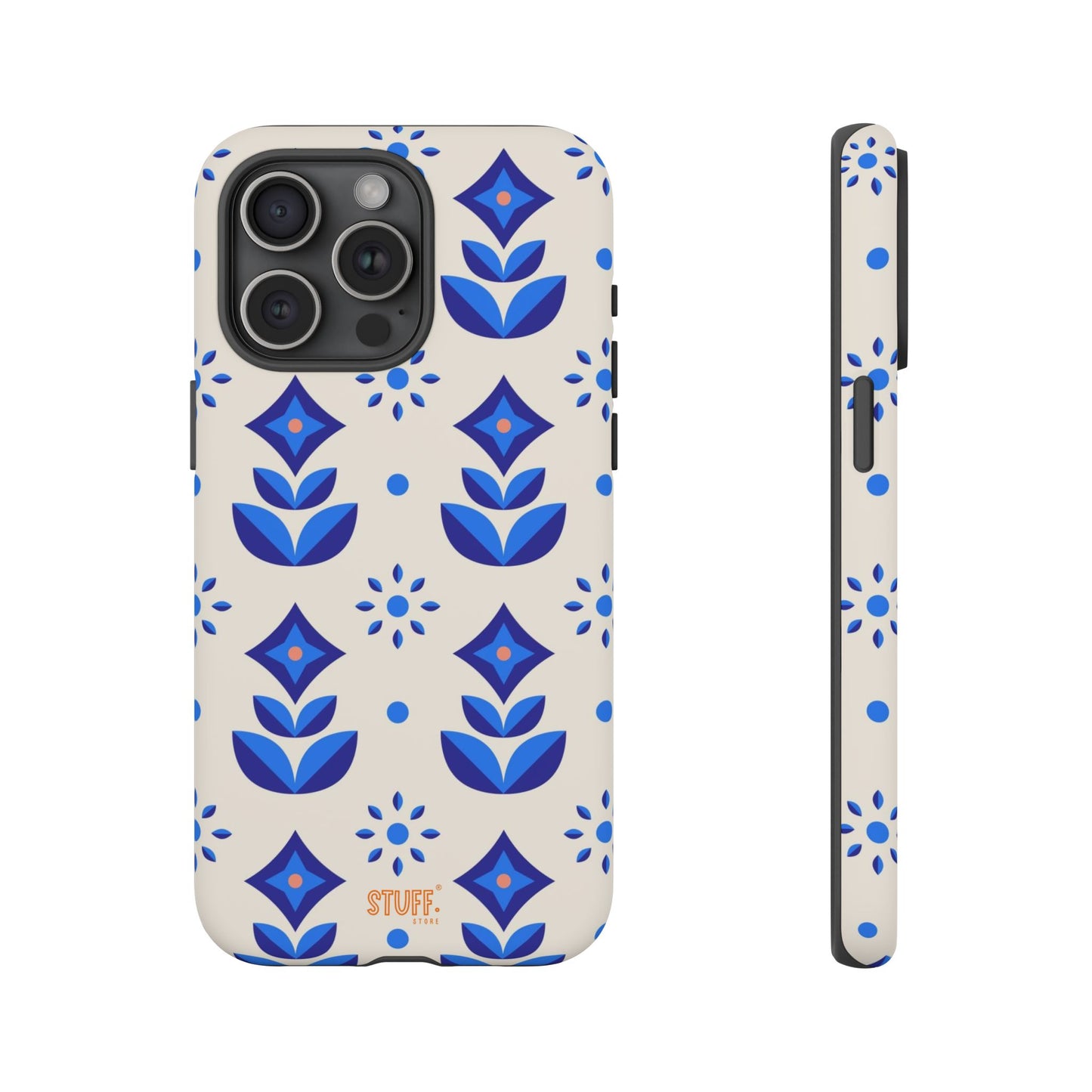 Floral Case | Coque résistante double protection avec Design Fleuri