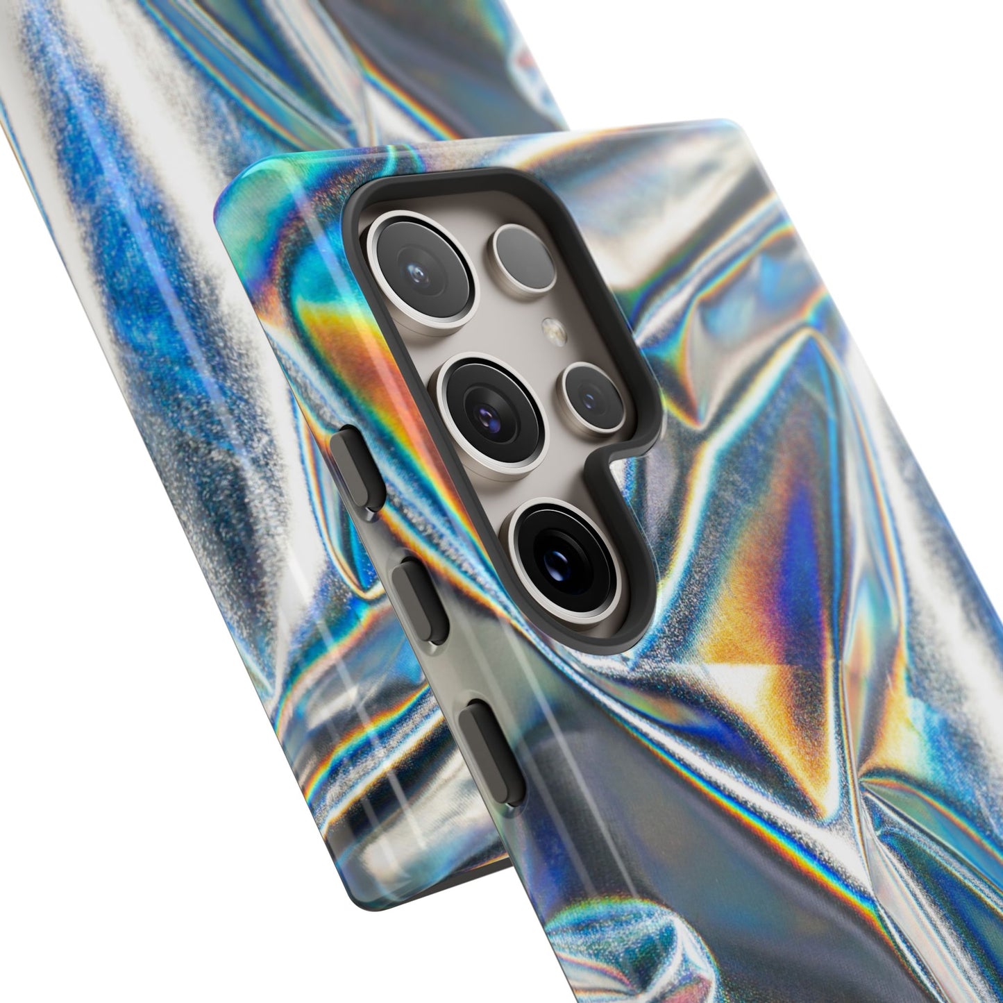 Metallic Case | Coque résistante double protection anti-choc - Effet Métallique