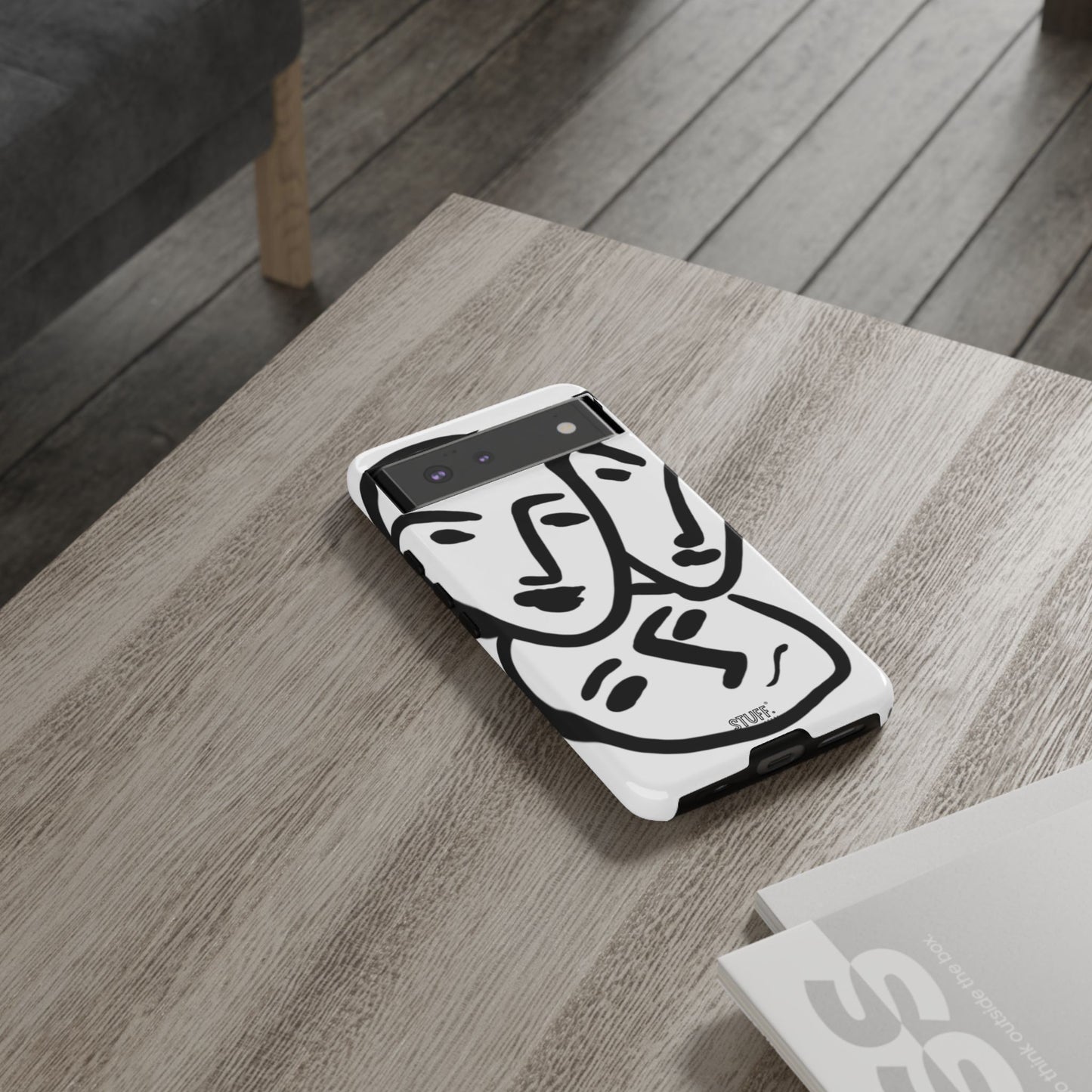 Les Trois Visages | Coque résistante double protection — inspiration Matisse