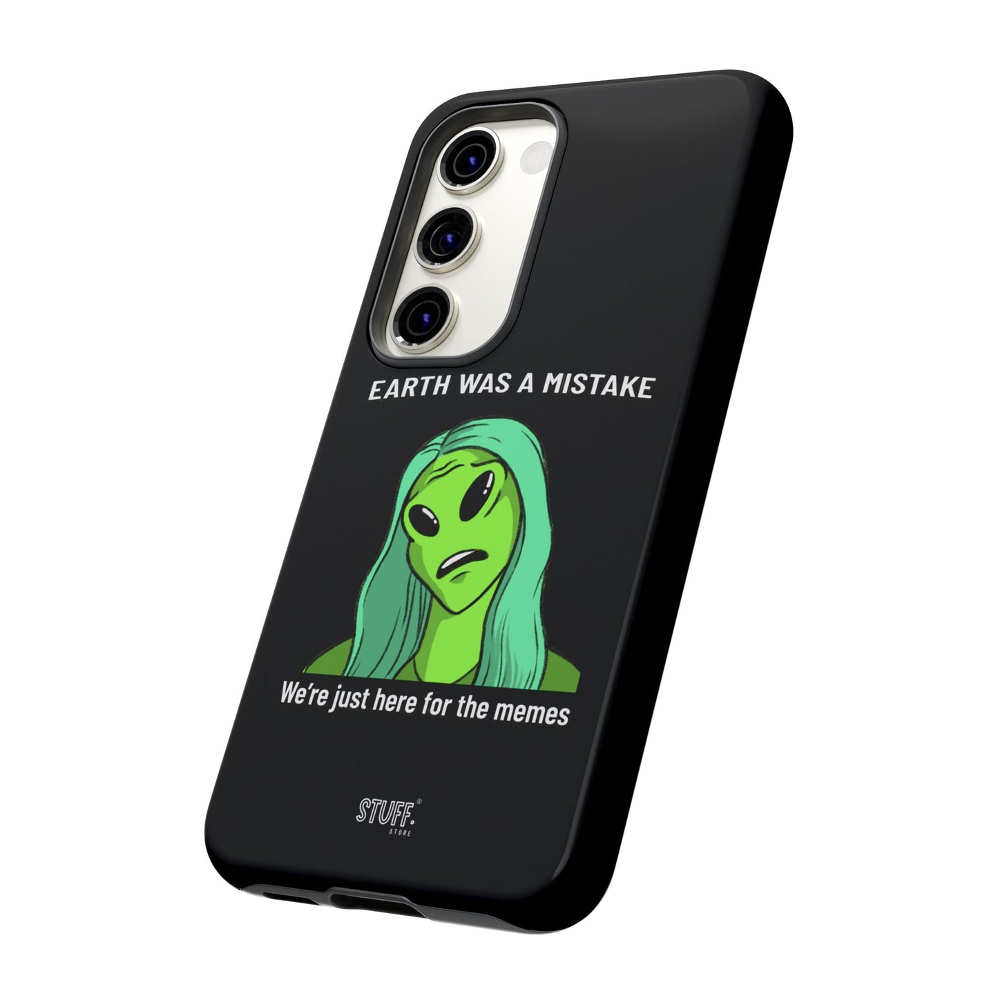 Meme Liking Alien Case | Coque résistante double protection pour les amateurs de Pop Culture