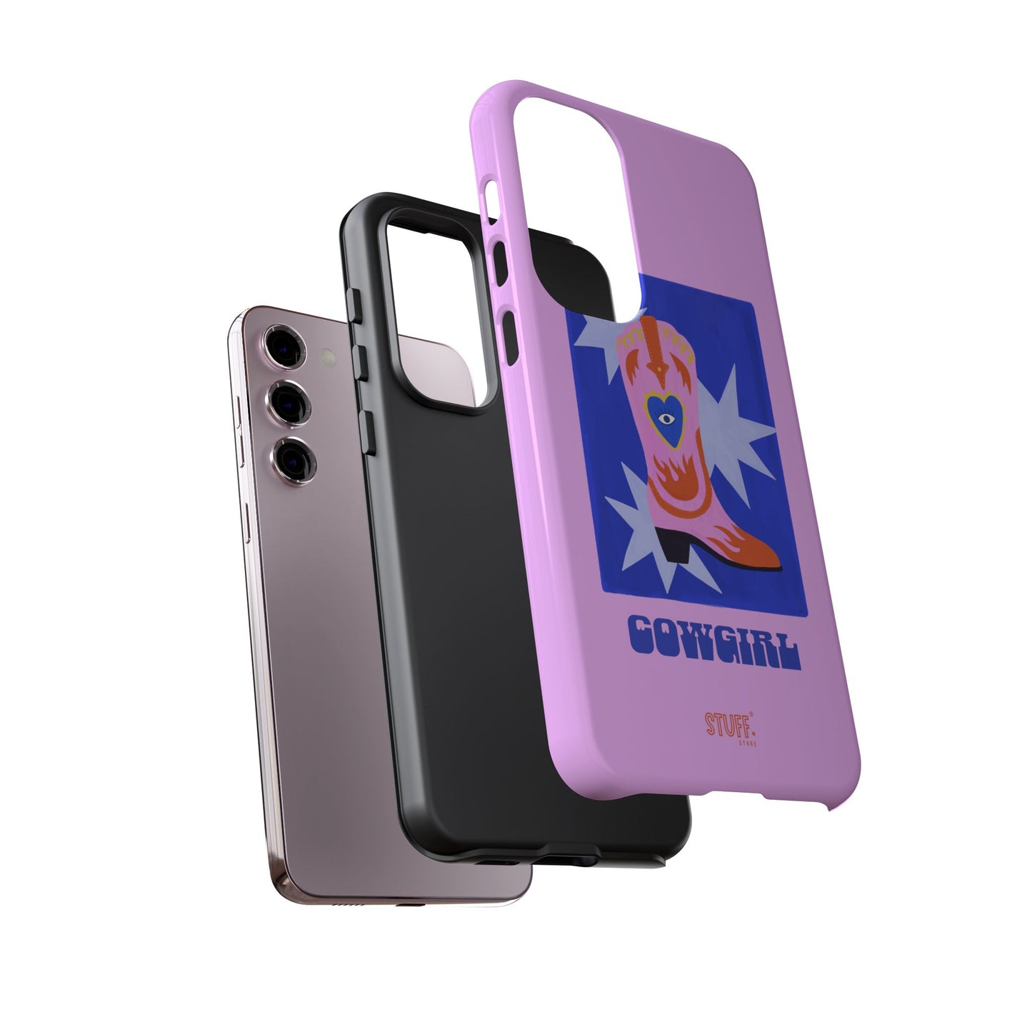 Cowgirl Case | Cose résistante double protection avec Design Western