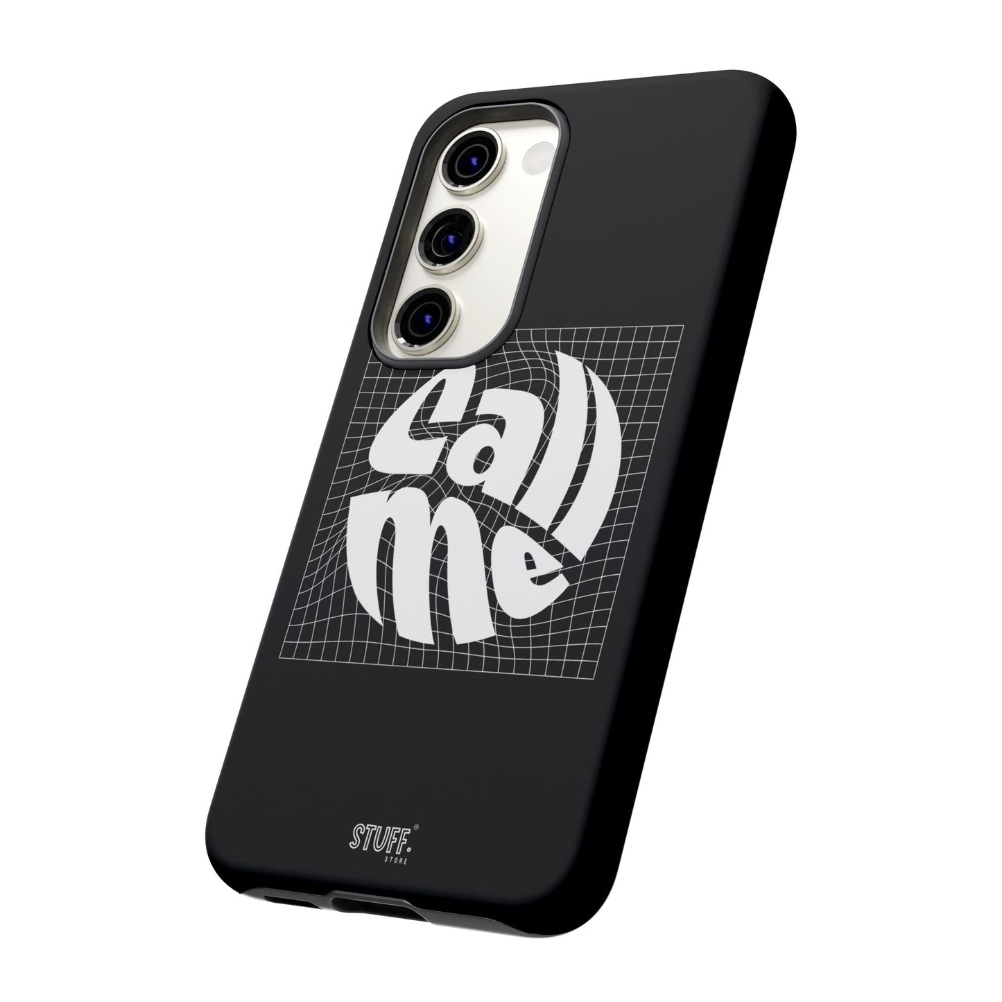 Call Me Case | Coque résistante double protection - Noir Effet Mat