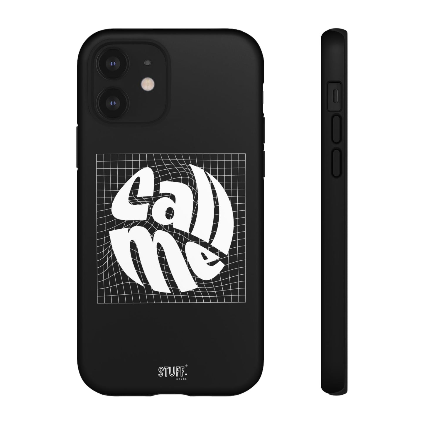Call Me Case | Coque résistante double protection - Noir Effet Mat
