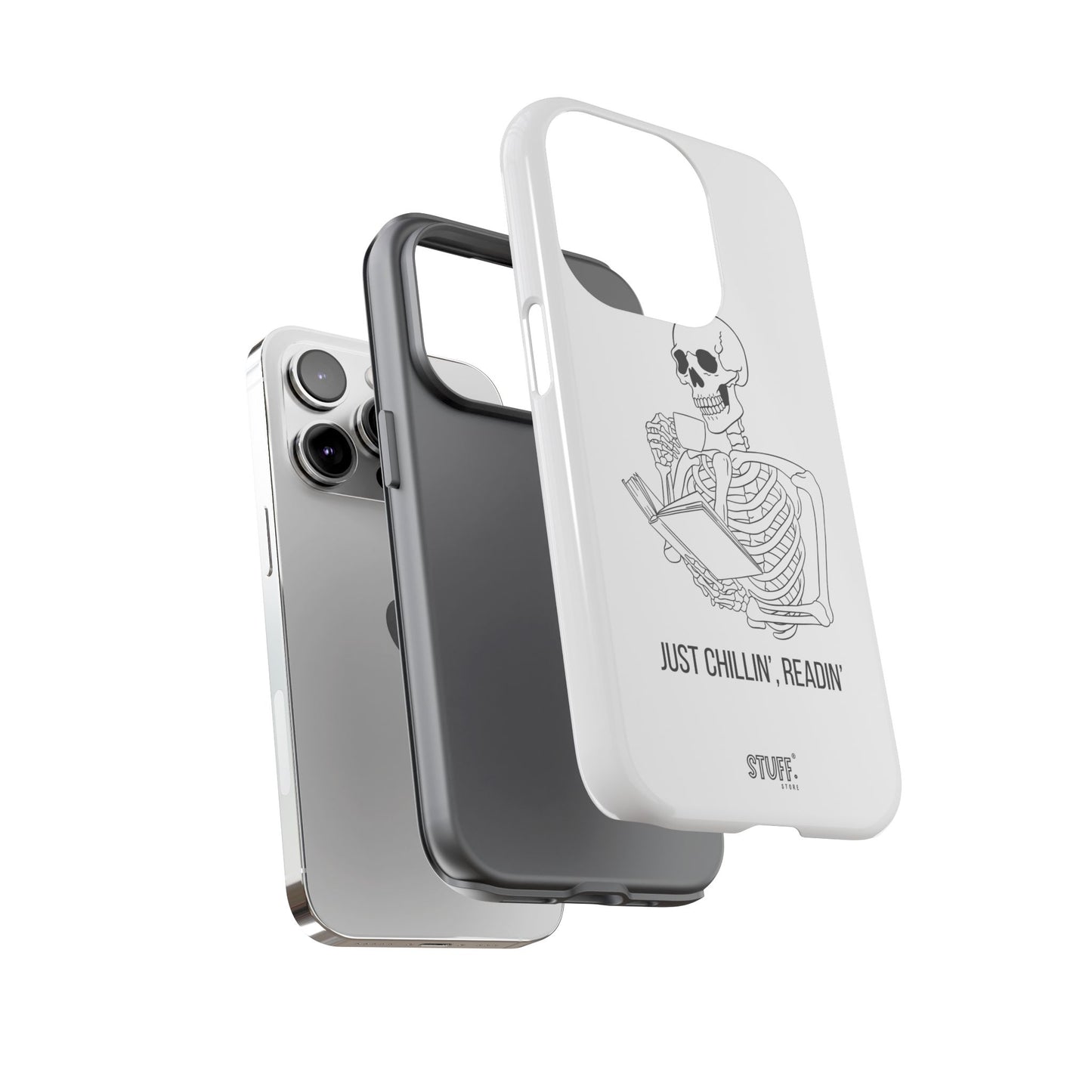 Chillin' Case | Coque résistante double protection avec phrase drôle