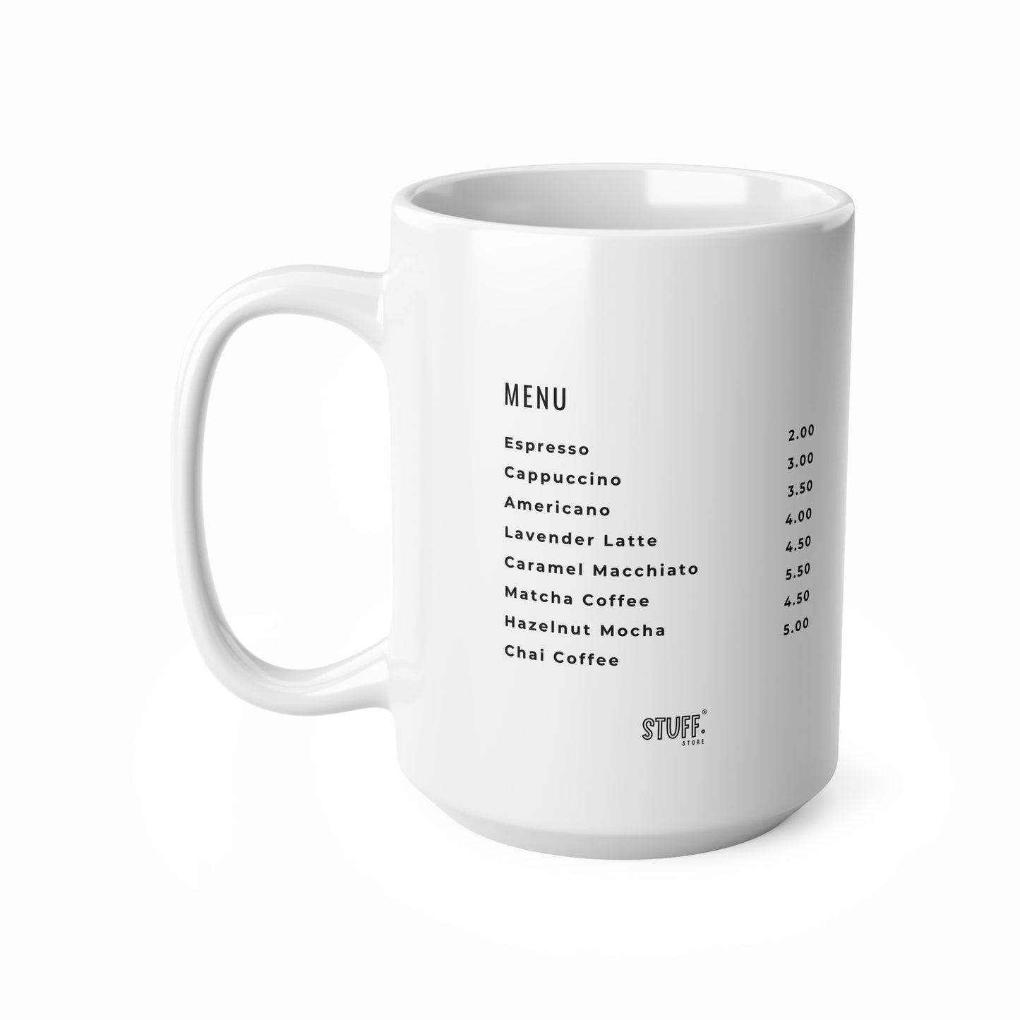 Menu Cup | Mug en céramique 330ml / 440ml