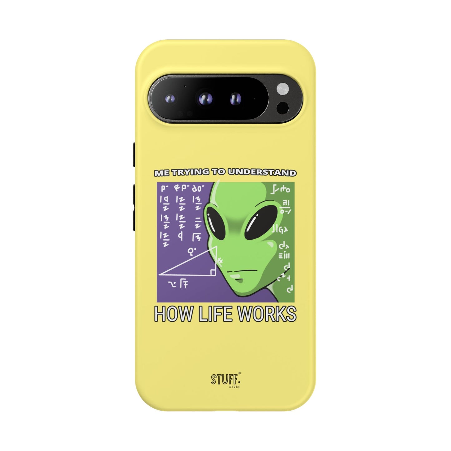 Confused Alien Case | Coque résistante Dual Protect anti-choc