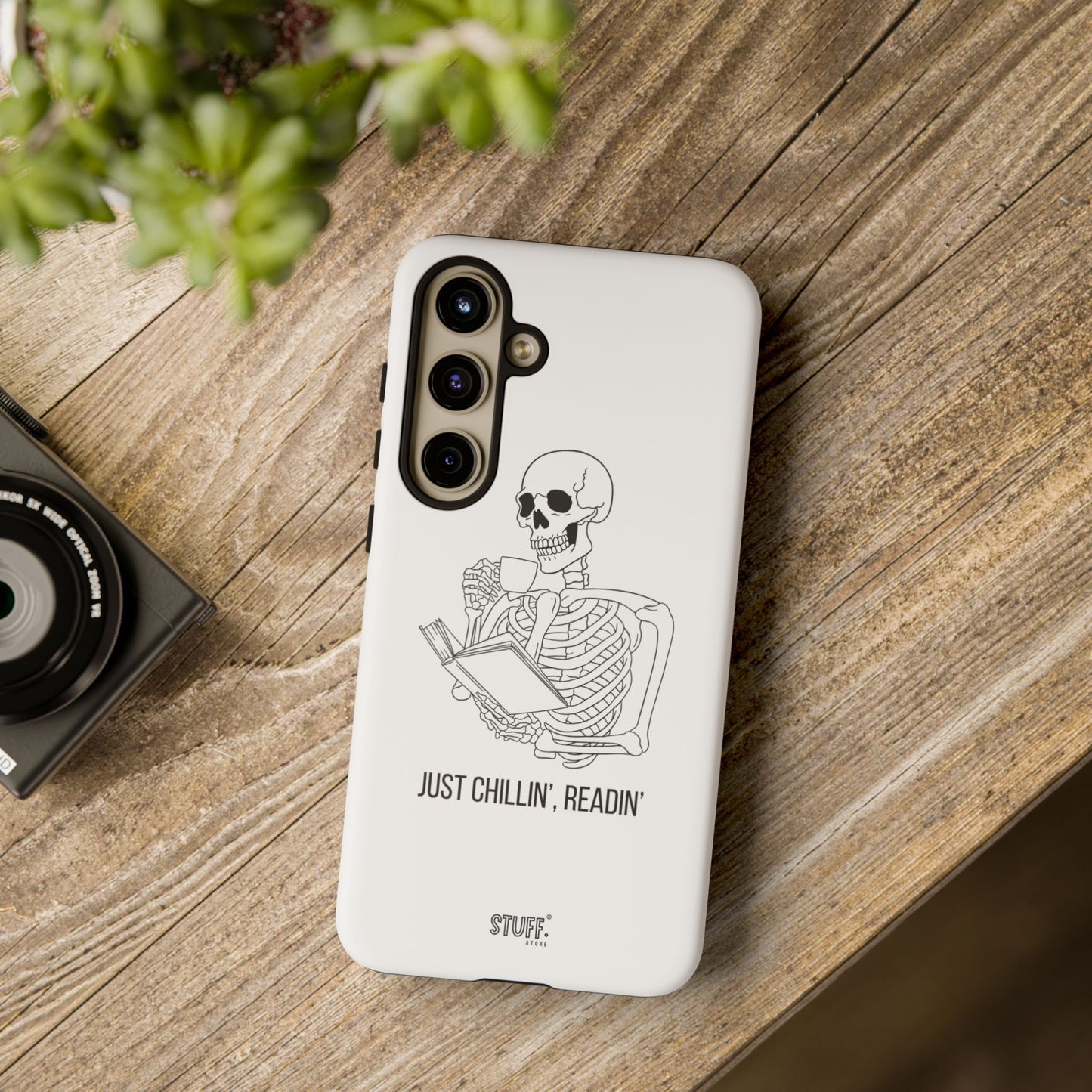 Chillin' Case | Coque résistante double protection avec phrase drôle