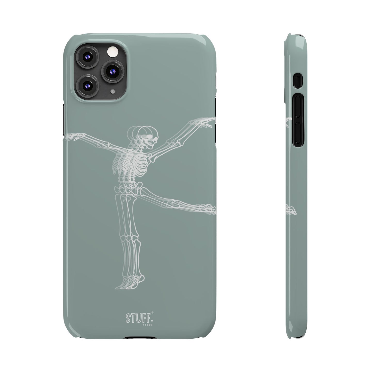 Bone-a-Rina | Coque slim durable et anti-chocs avec Design de Squelette Ballerine