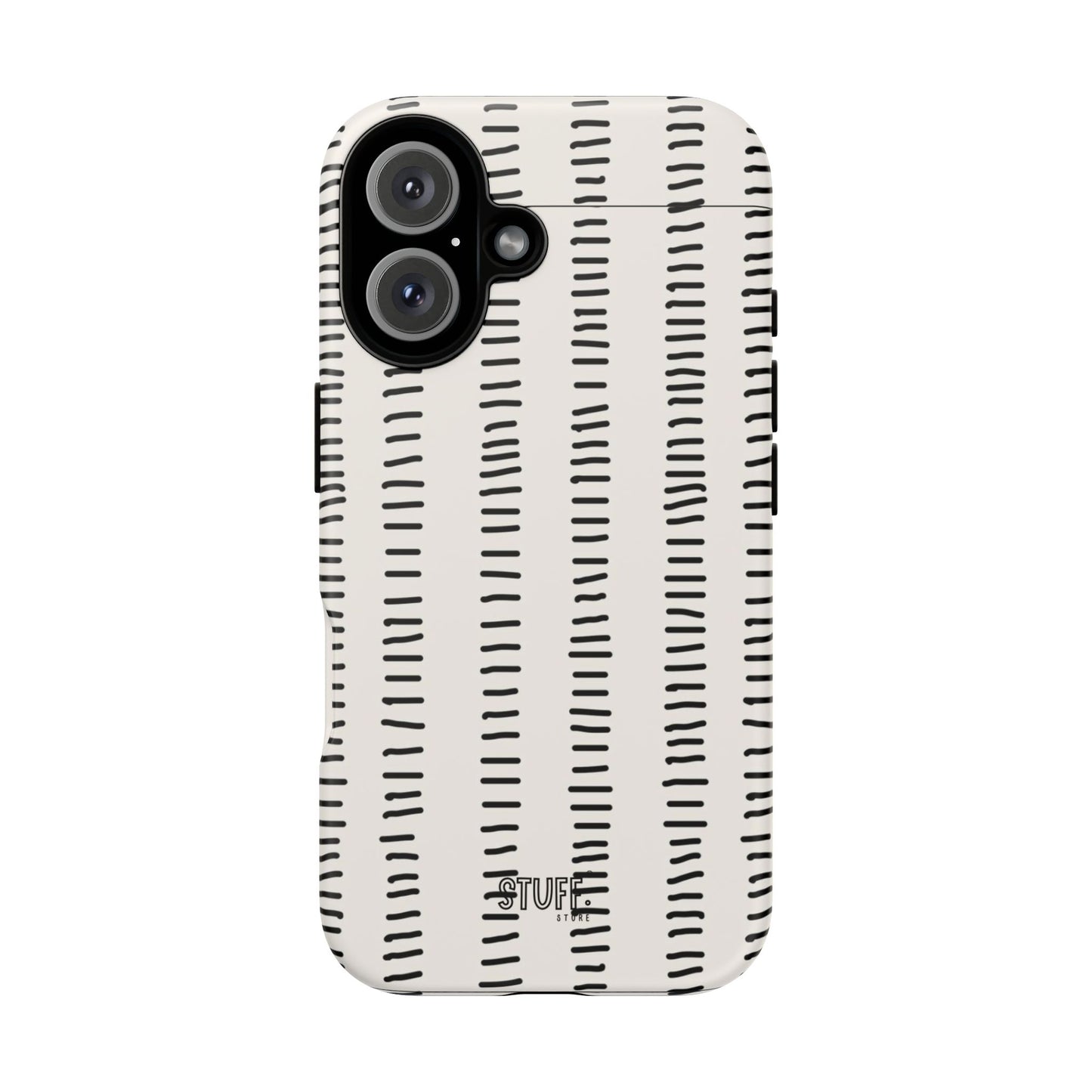 Striped Case | Coque résistante double protection antichoc - Design Minimaliste