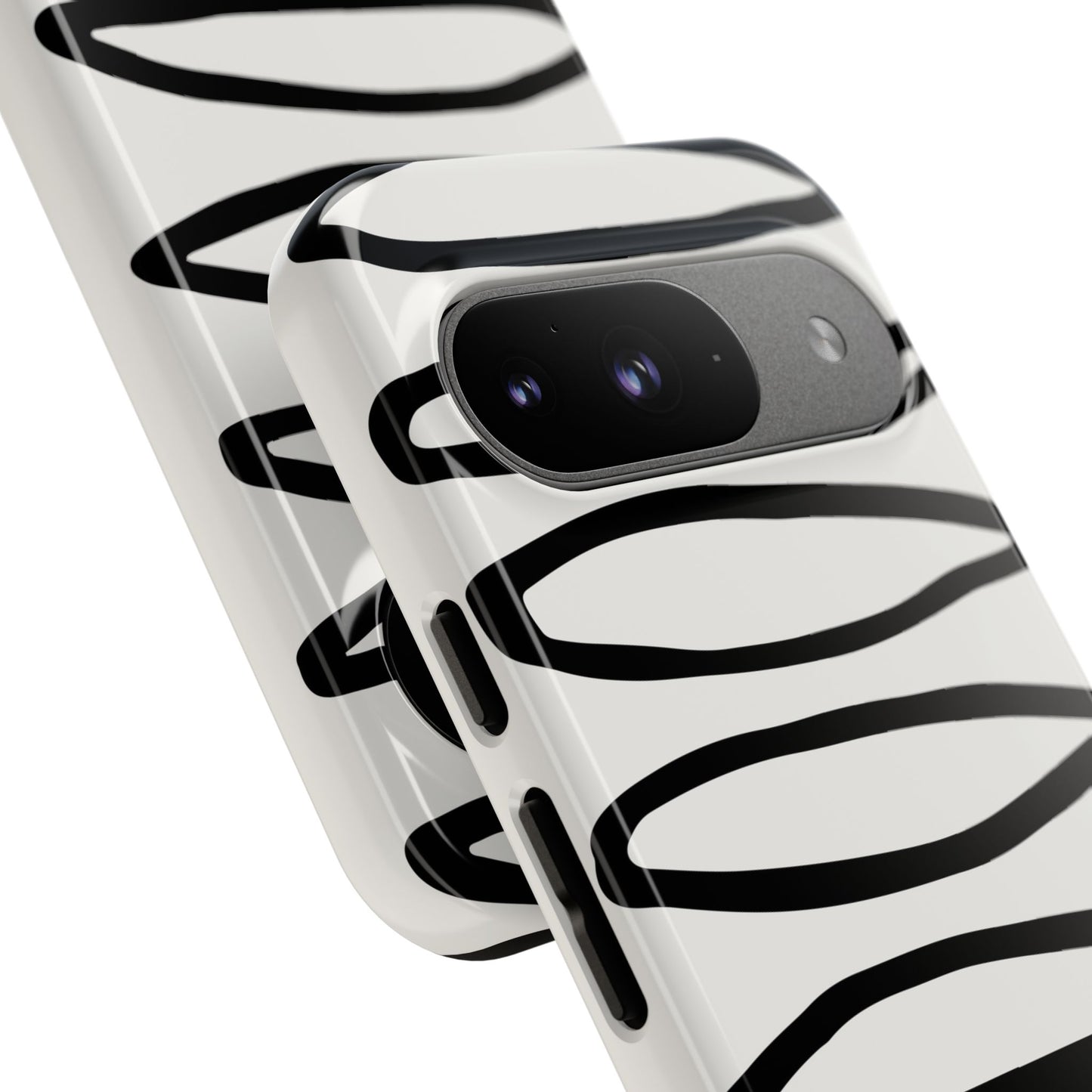 Loopy Case | Coque résistante double protection - Motif cercles abstraits