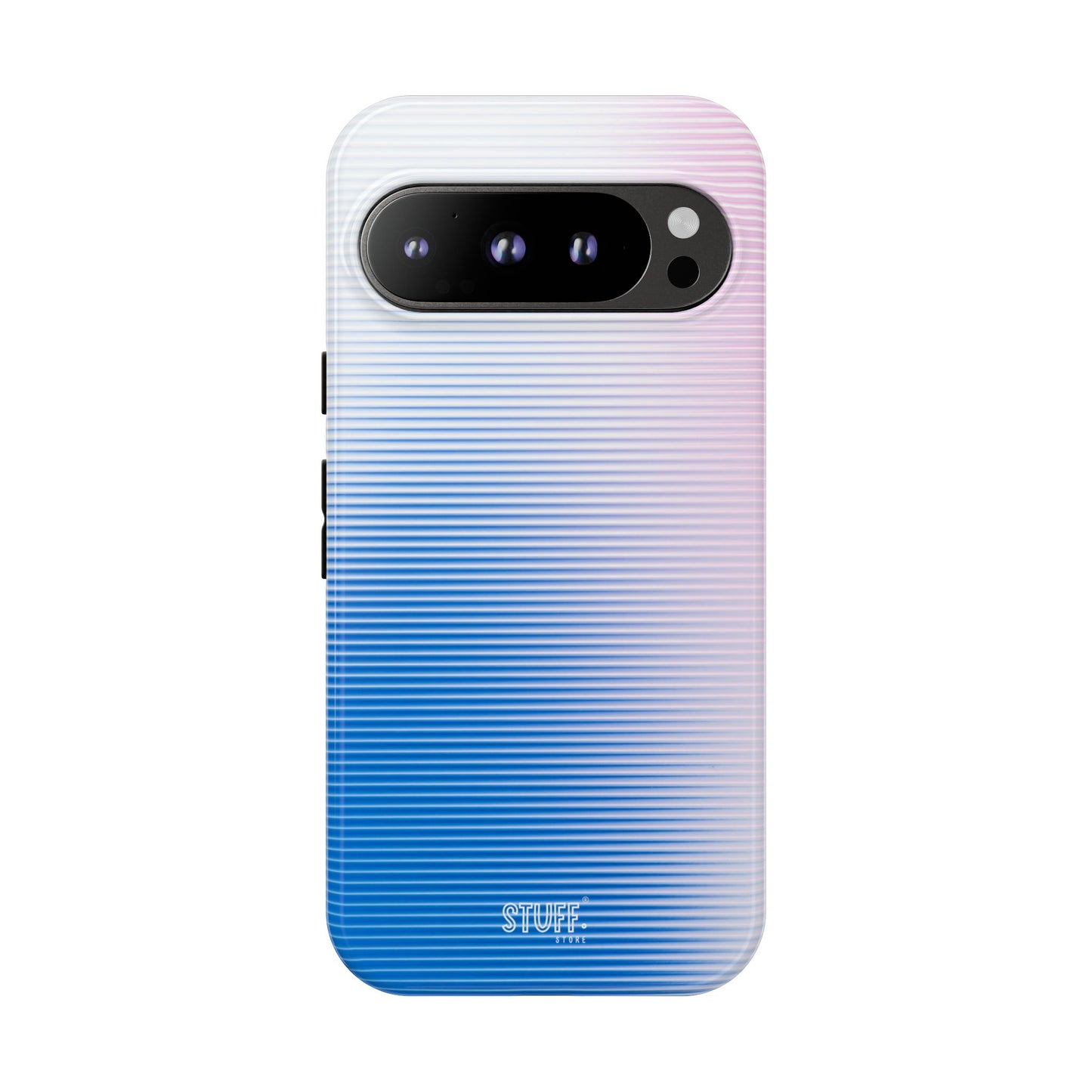Gradient Case | Coque résistante double protection anti-choc - Dégradé Bleu & Rose