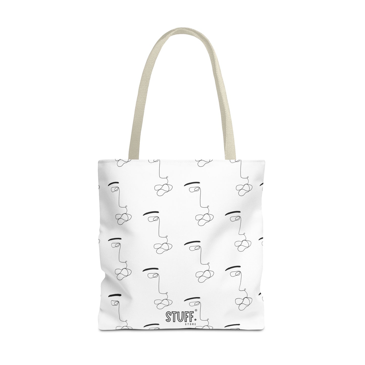 He’s Art Tote Bag | Sac cabas résistant et durable avec design one-line