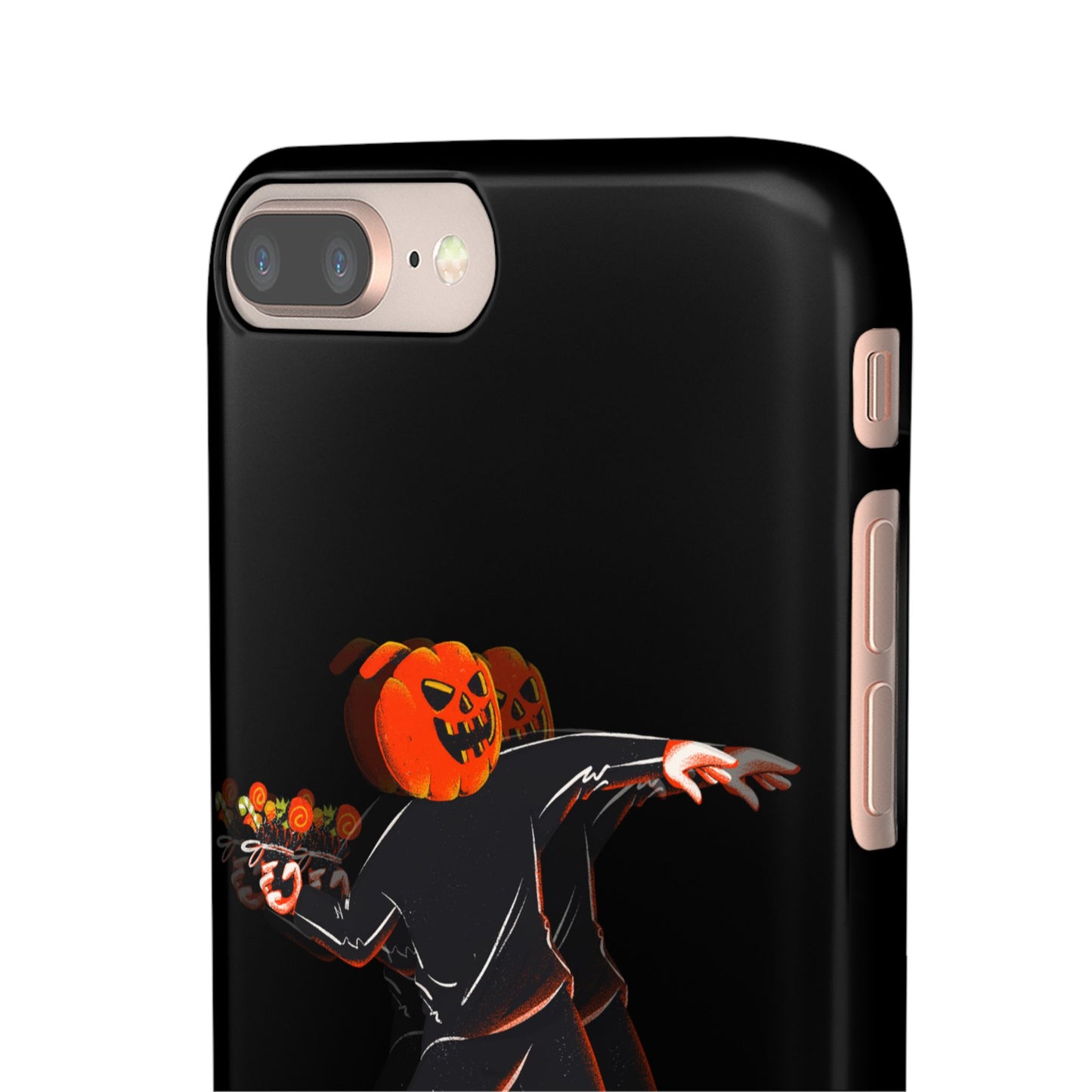 Pumpksy | Coque snap légère et résistante inspiration Banksy – Noir