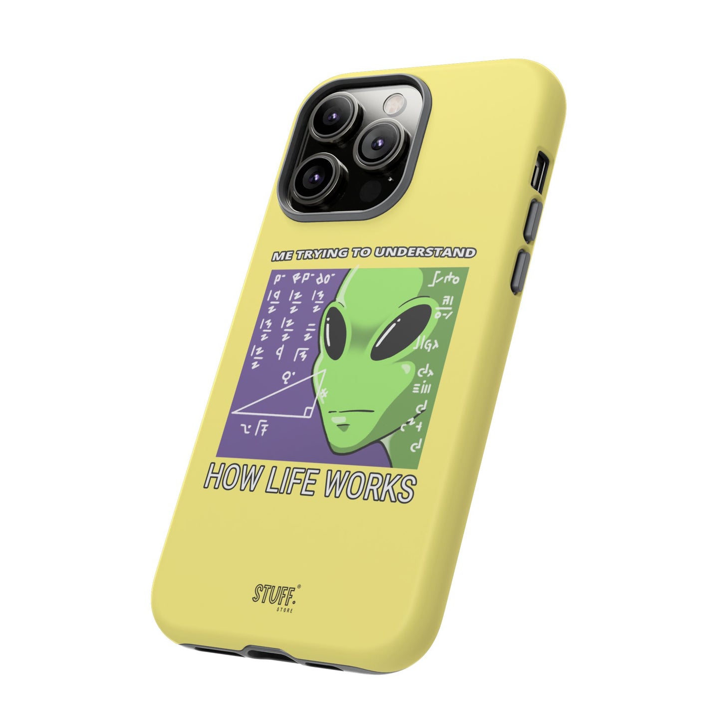 Confused Alien Case | Coque résistante Dual Protect anti-choc