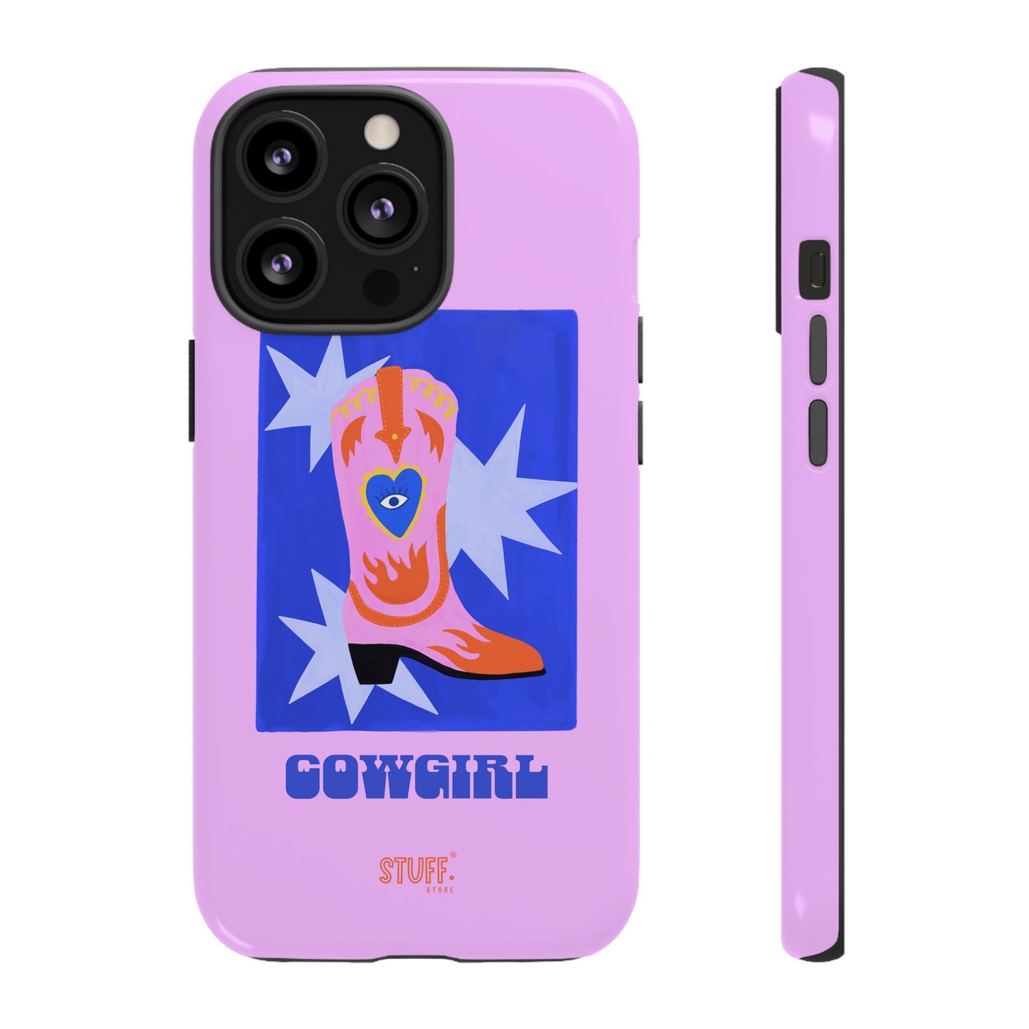 Cowgirl Case | Cose résistante double protection avec Design Western