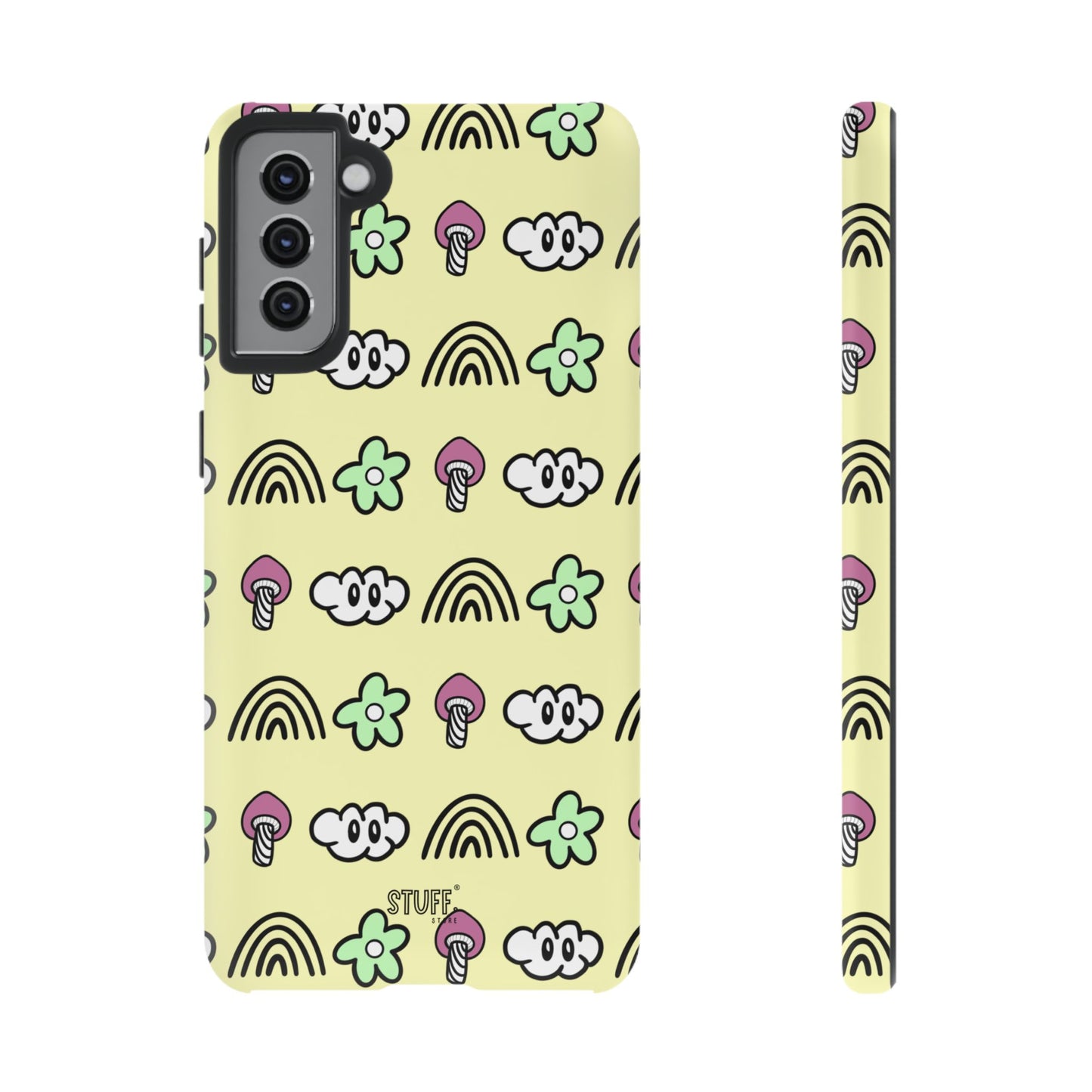 Pixie Case | Coque résistante double protection — Collection Pixie — Jaune