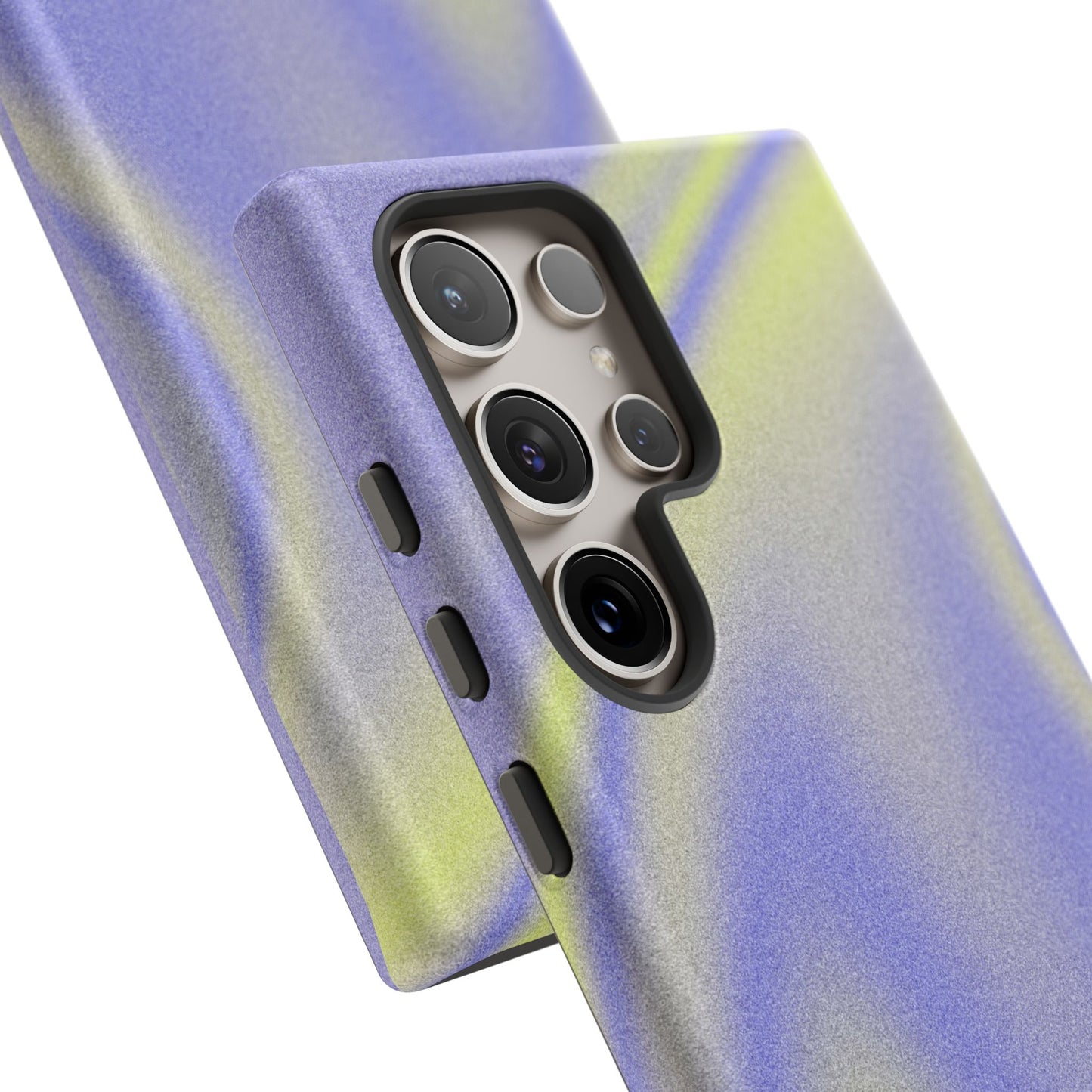 Vibrant Case | Coque résistante double protection anti-choc - Violet & Jaune