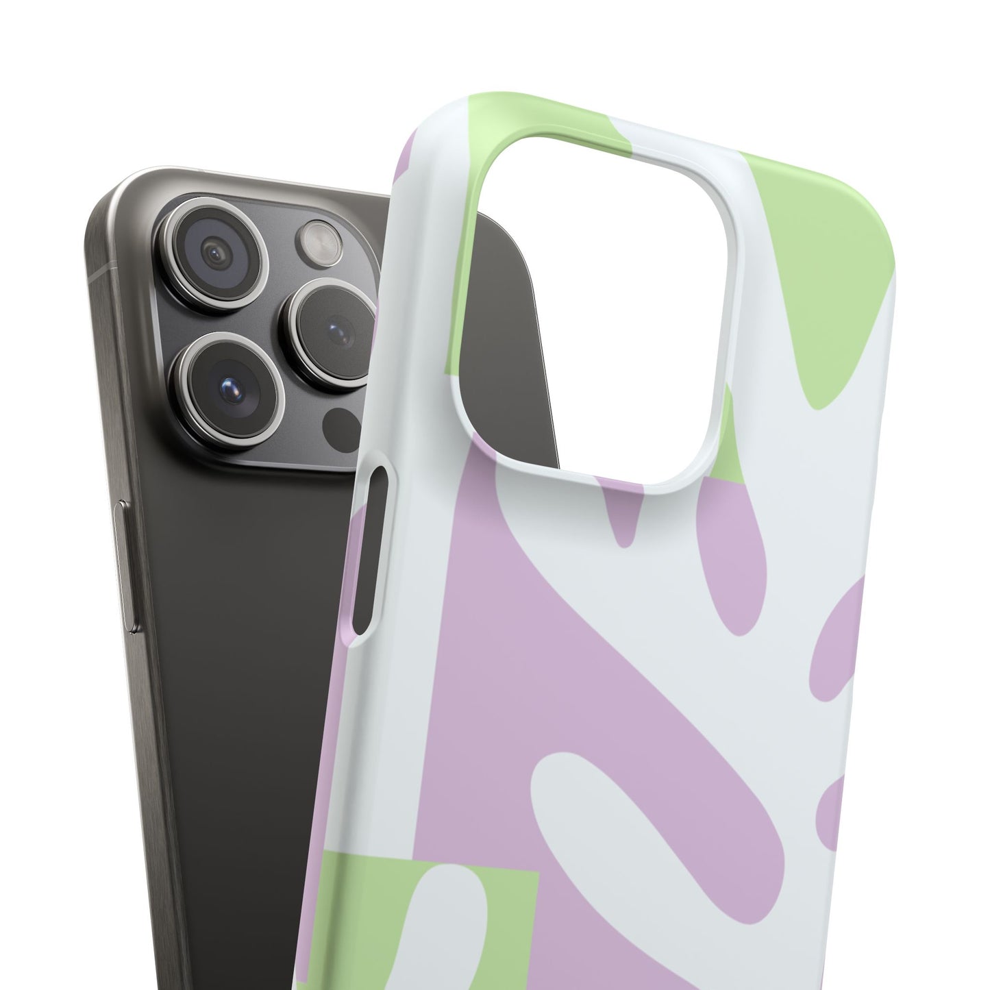 Natura Case | Coque snap légère et résistante avec Design Floral inspiration Matisse