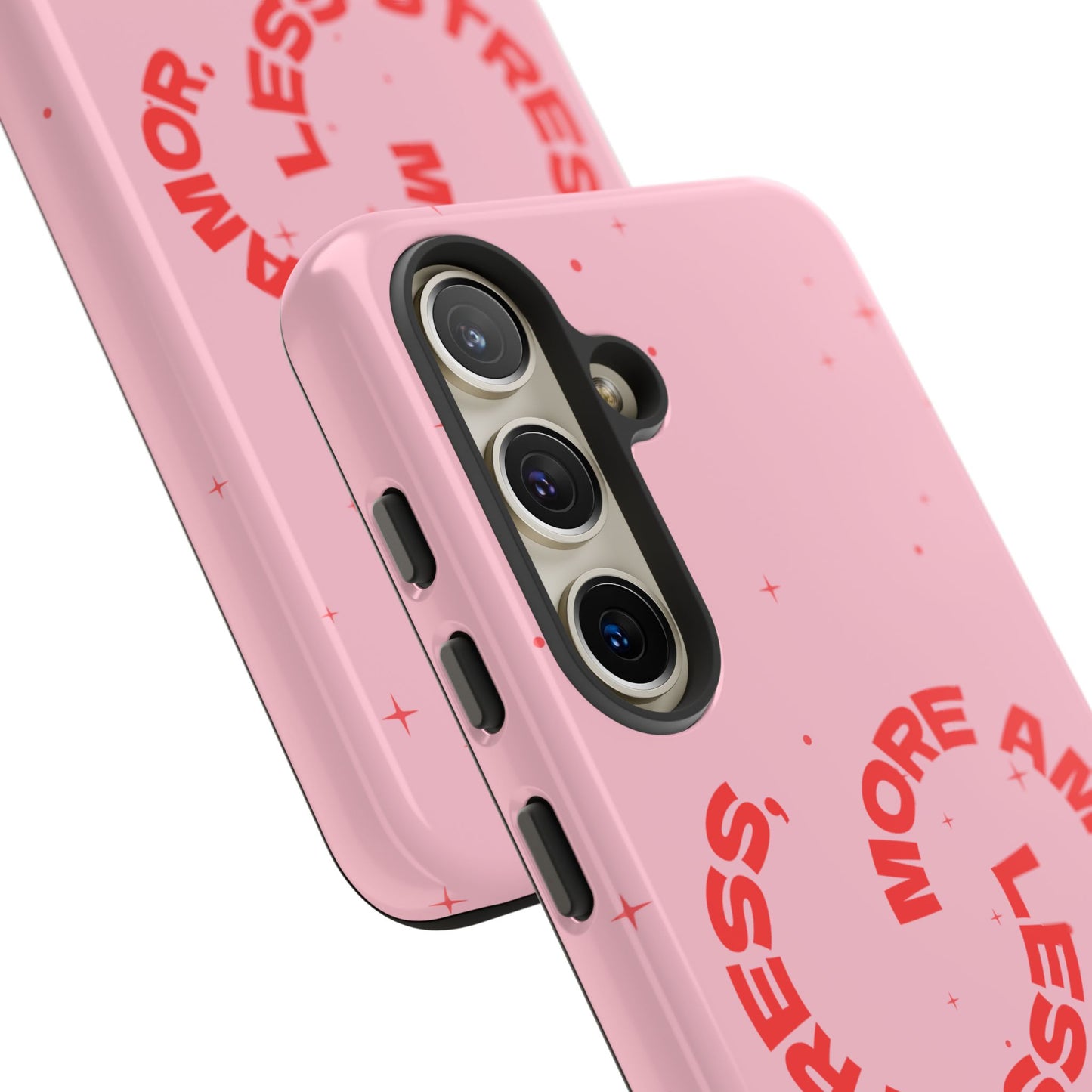 More Amor Case | Coque résistante double protection avec phrase Bienveillante