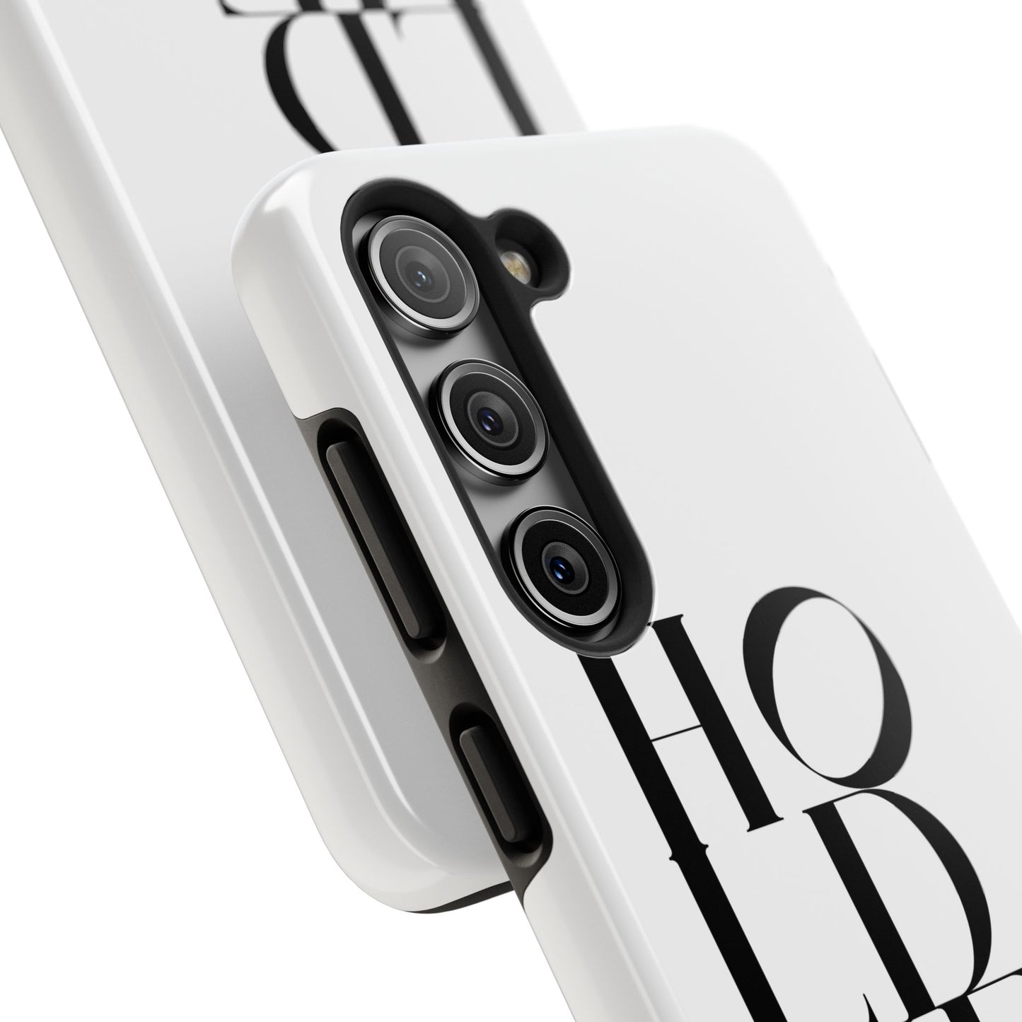 Hold Me | Coque résistante et durable avec Design épuré Monochrome