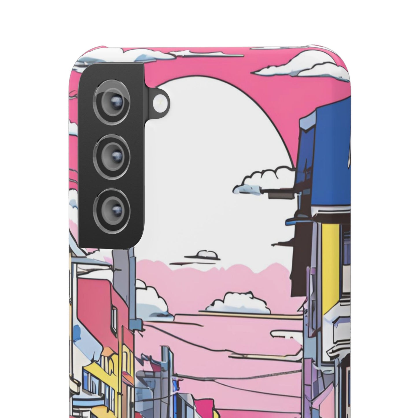 Pop Art Sunset | Coque snap légère et résistante inspiration Lichtenstein
