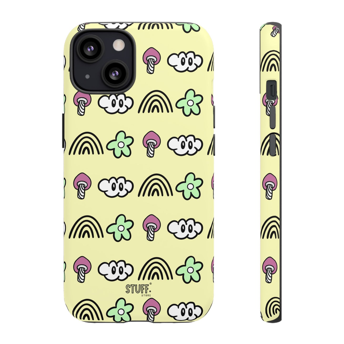 Pixie Case | Coque résistante double protection — Collection Pixie — Jaune
