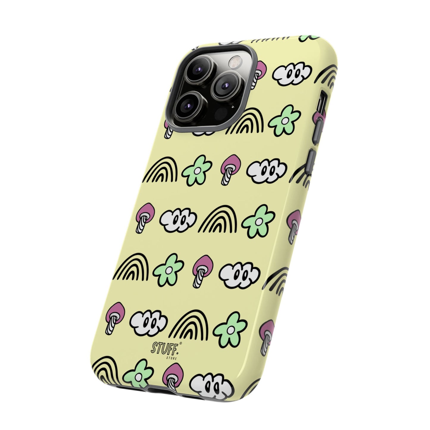 Pixie Case | Coque résistante double protection — Collection Pixie — Jaune