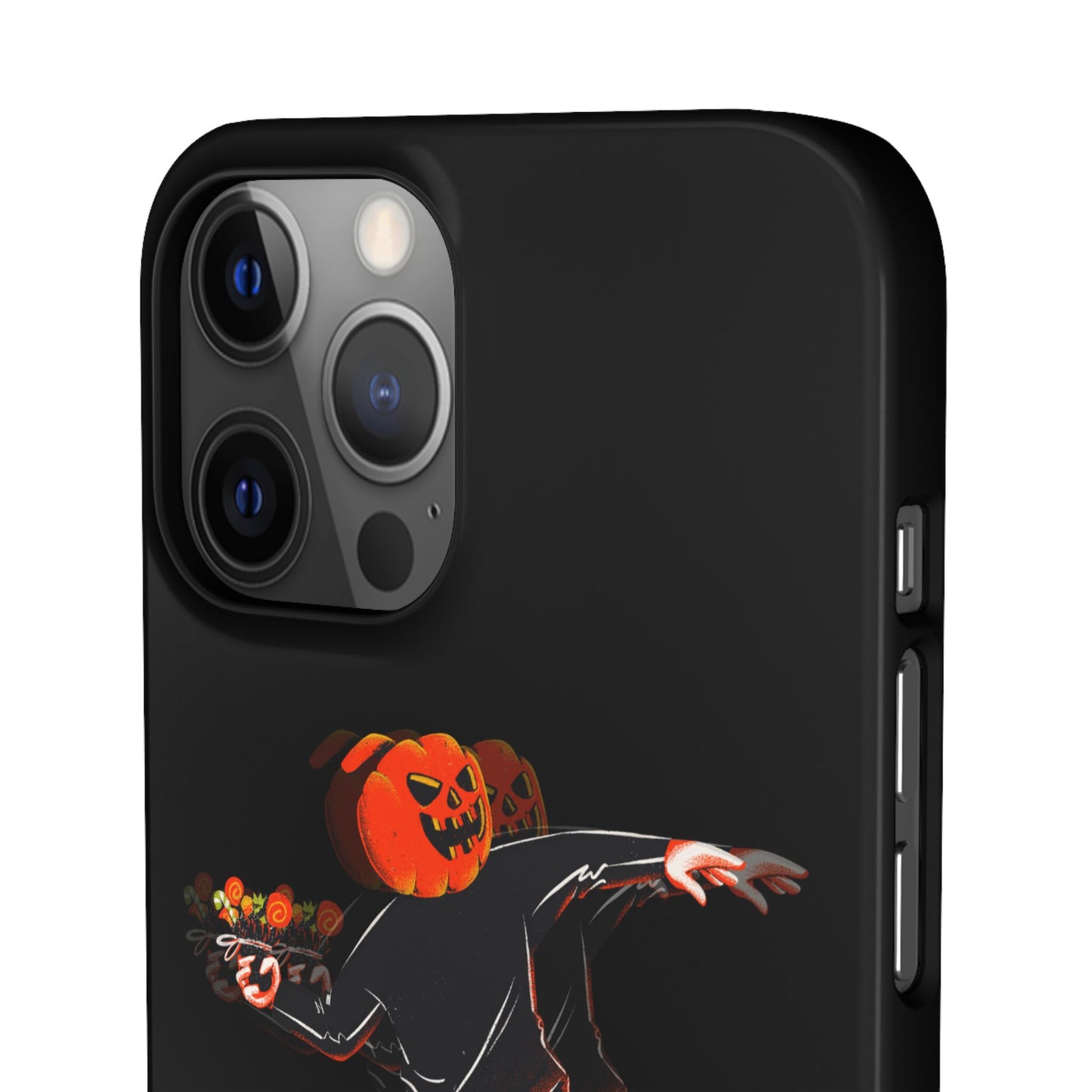 Pumpksy | Coque snap légère et résistante inspiration Banksy – Noir