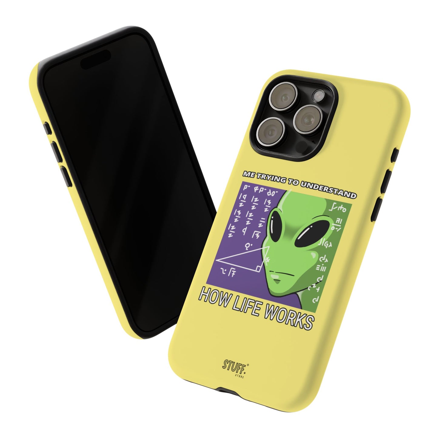 Confused Alien Case | Coque résistante Dual Protect anti-choc