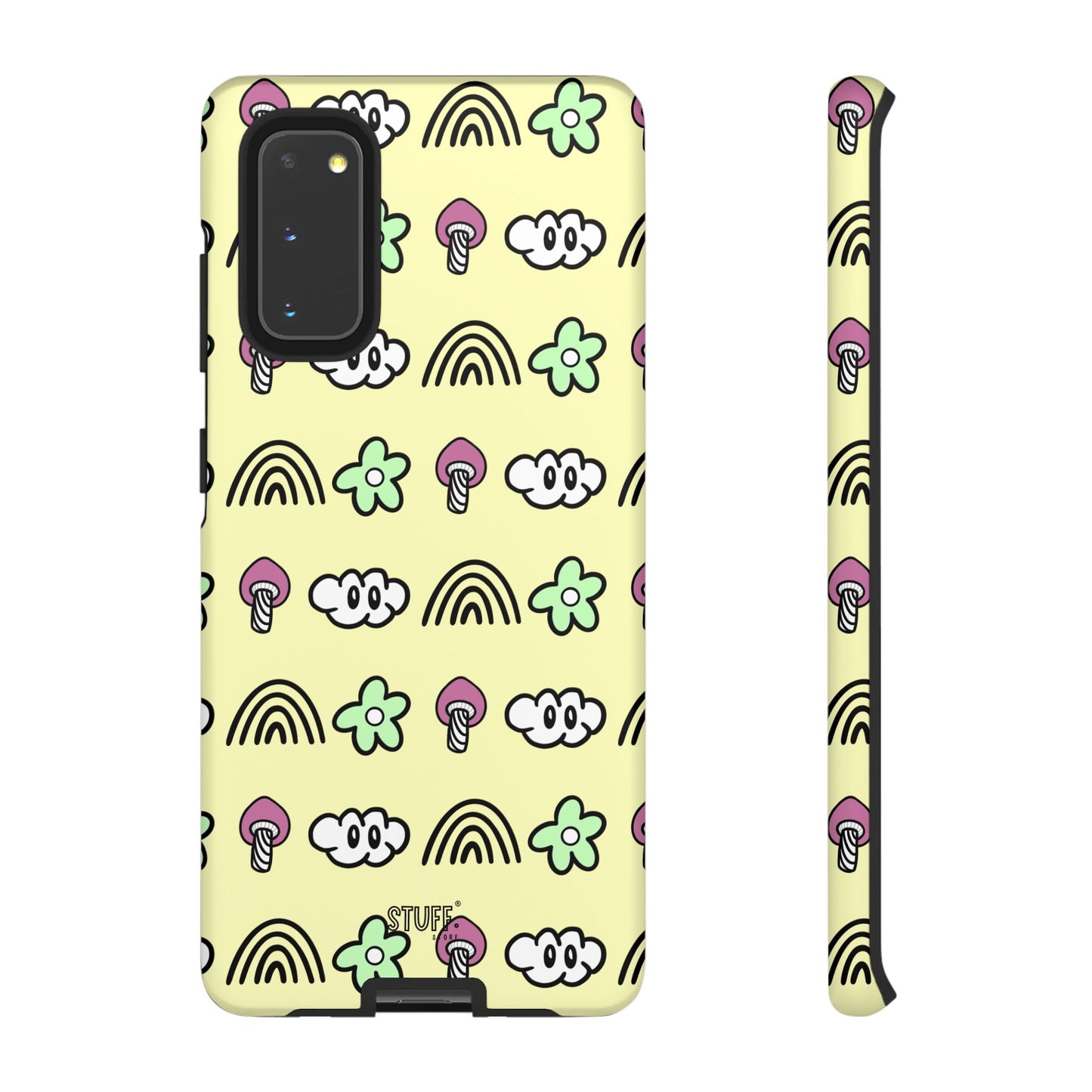 Pixie Case | Coque résistante double protection — Collection Pixie — Jaune