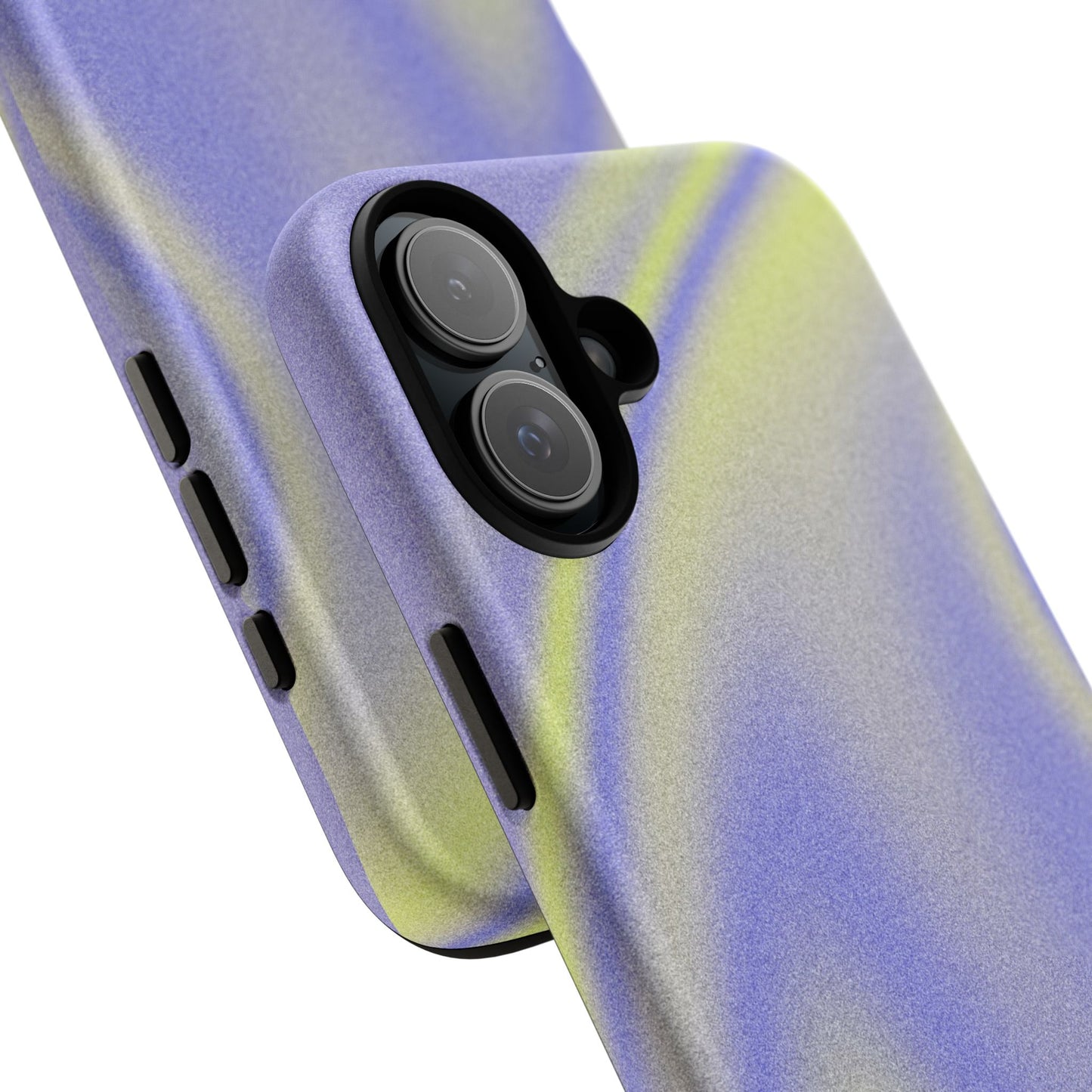 Vibrant Case | Coque résistante double protection anti-choc - Violet & Jaune