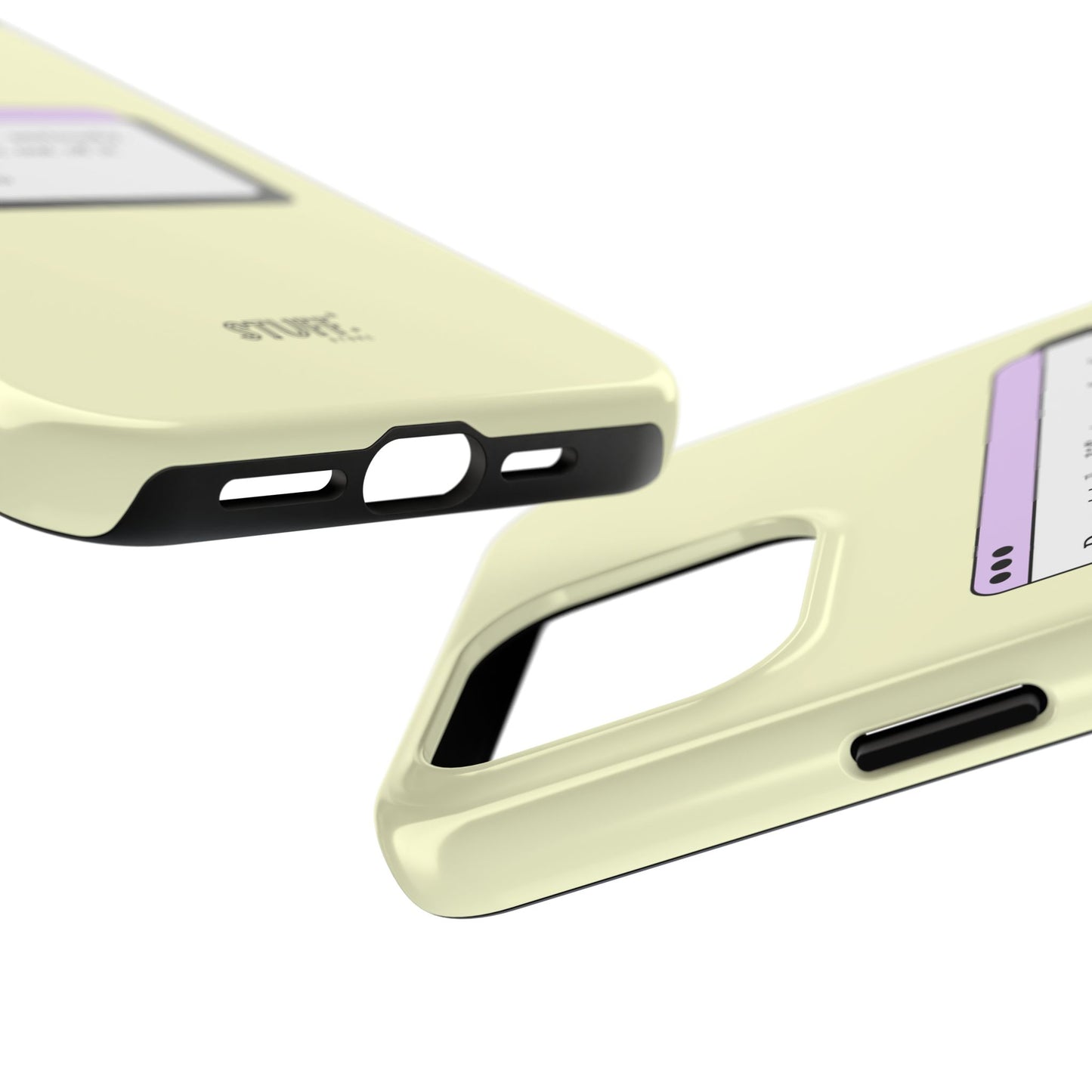 Window Case | Coque résistante à double protection avec citation – Design minimal & message puissant