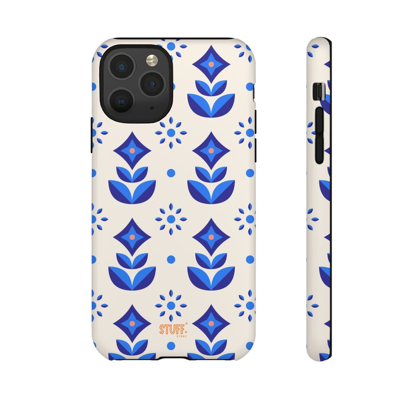 Floral Case | Coque résistante double protection avec Design Fleuri