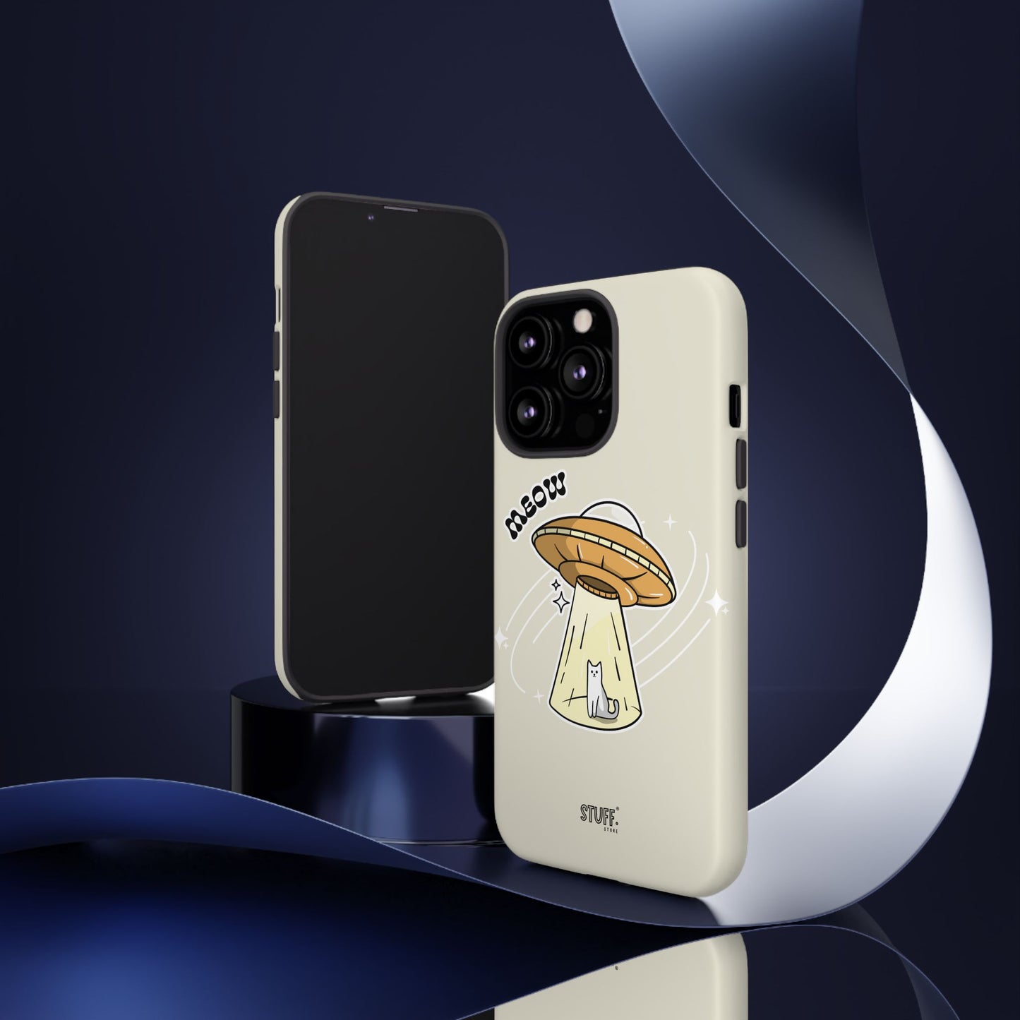 UFO Case | Coque résistante double protection avec Design OVNI fun