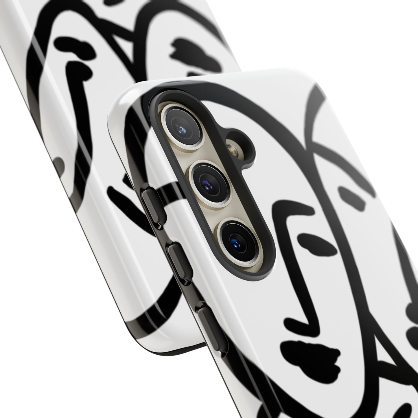 Les Trois Visages | Coque résistante double protection — inspiration Matisse