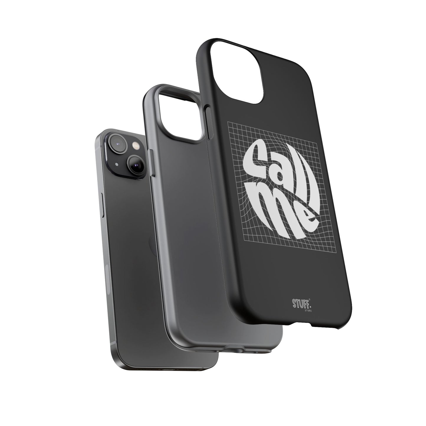 Call Me Case | Coque résistante double protection - Noir Effet Mat