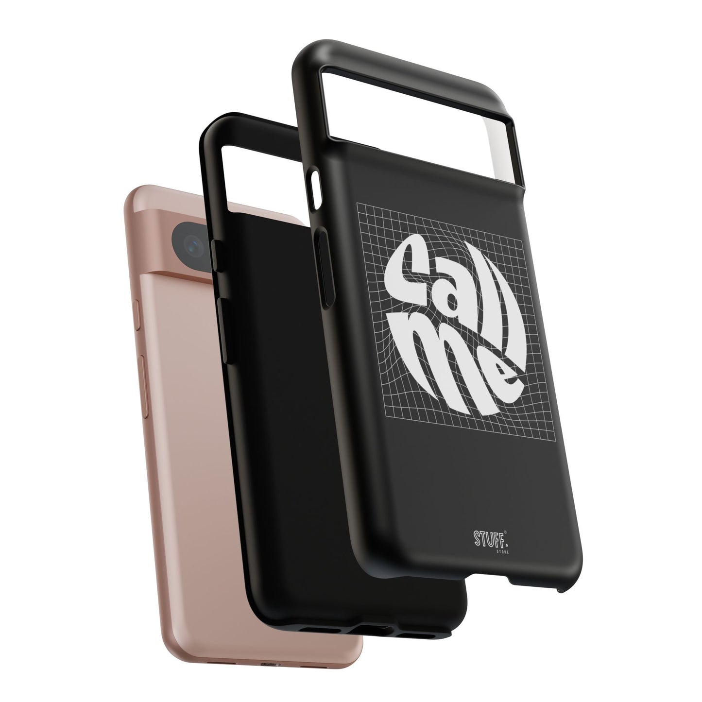 Call Me Case | Coque résistante double protection - Noir Effet Mat