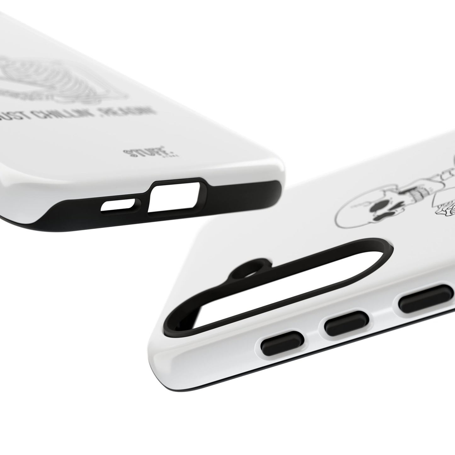 Chillin' Case | Coque résistante double protection avec phrase drôle