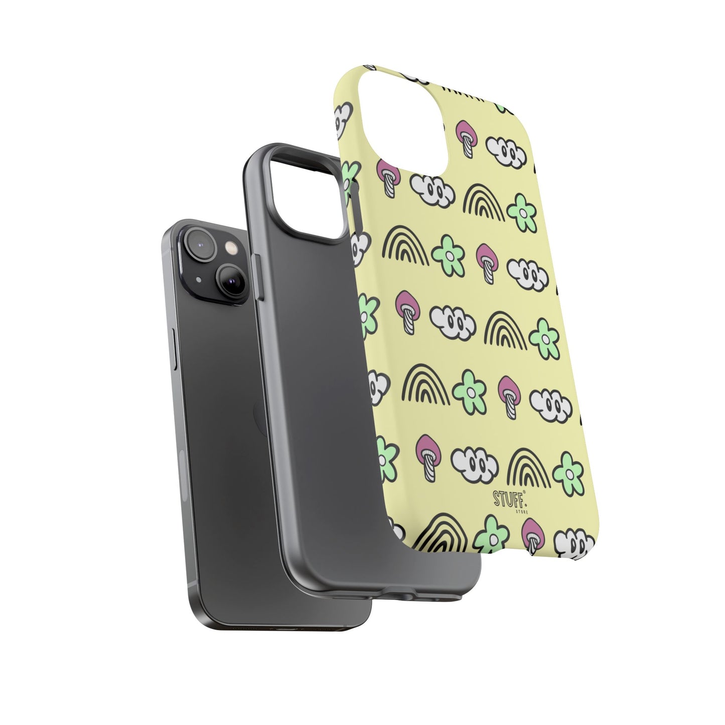 Pixie Case | Coque résistante double protection — Collection Pixie — Jaune