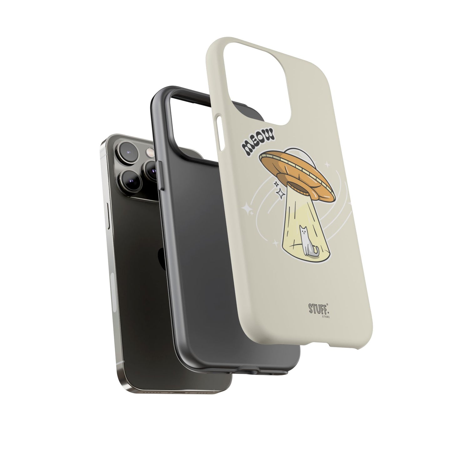 UFO Case | Coque résistante double protection avec Design OVNI fun