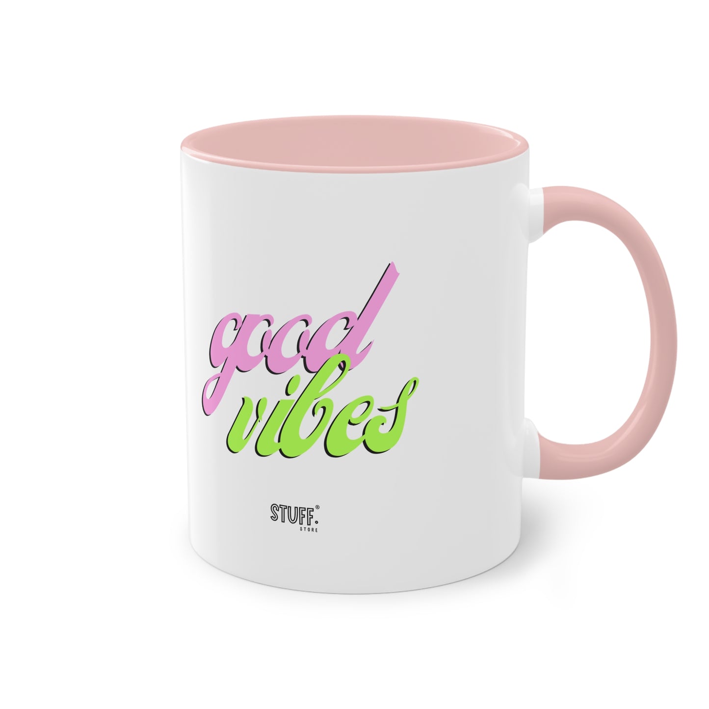 Good Vibes Cup | Mug bicolore en céramique - 330ml