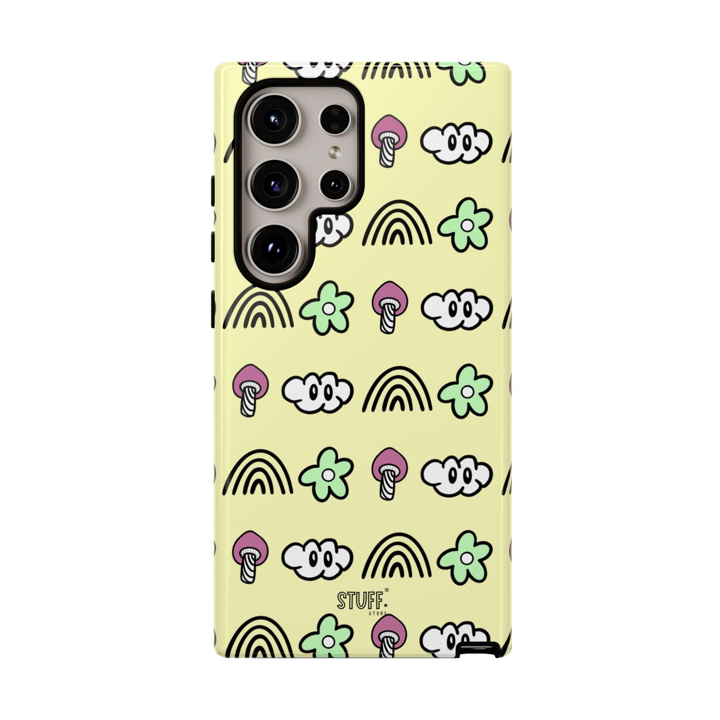 Pixie Case | Coque résistante double protection — Collection Pixie — Jaune