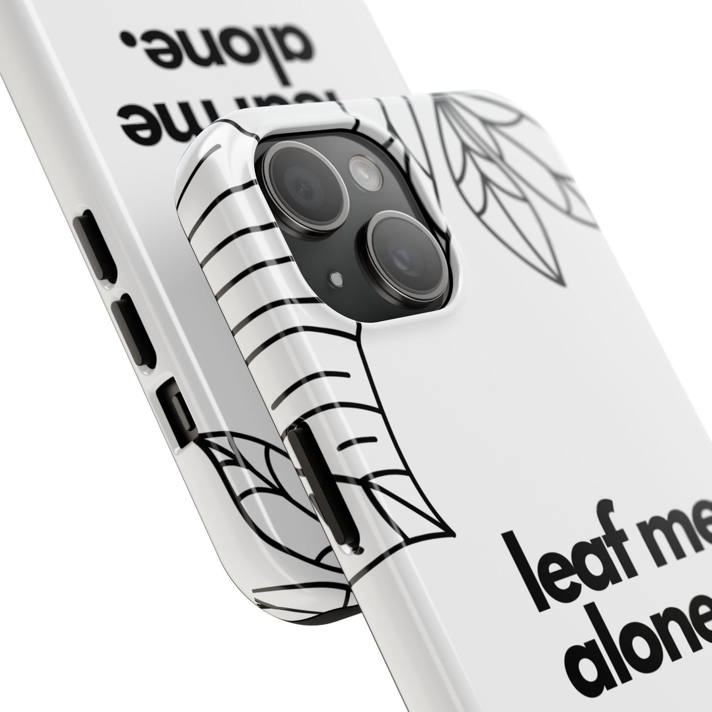 Leaf Me Case | Coque résistante double protection avec design minimaliste