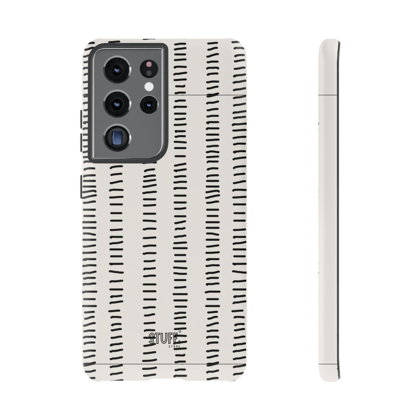 Striped Case | Coque résistante double protection antichoc - Design Minimaliste