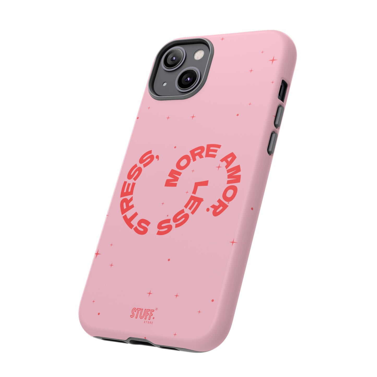 More Amor Case | Coque résistante double protection avec phrase Bienveillante