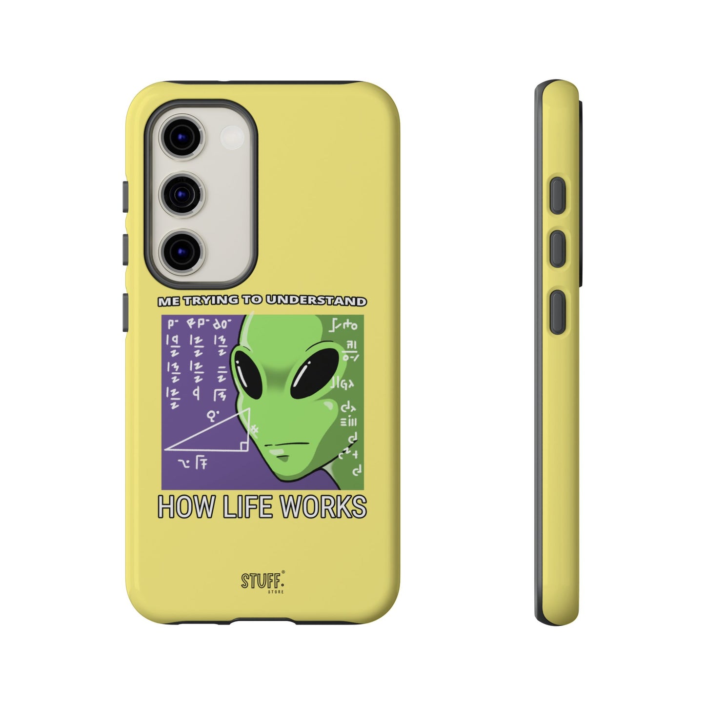 Confused Alien Case | Coque résistante Dual Protect anti-choc
