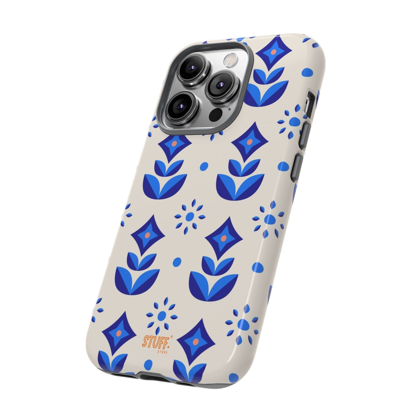 Floral Case | Coque résistante double protection avec Design Fleuri