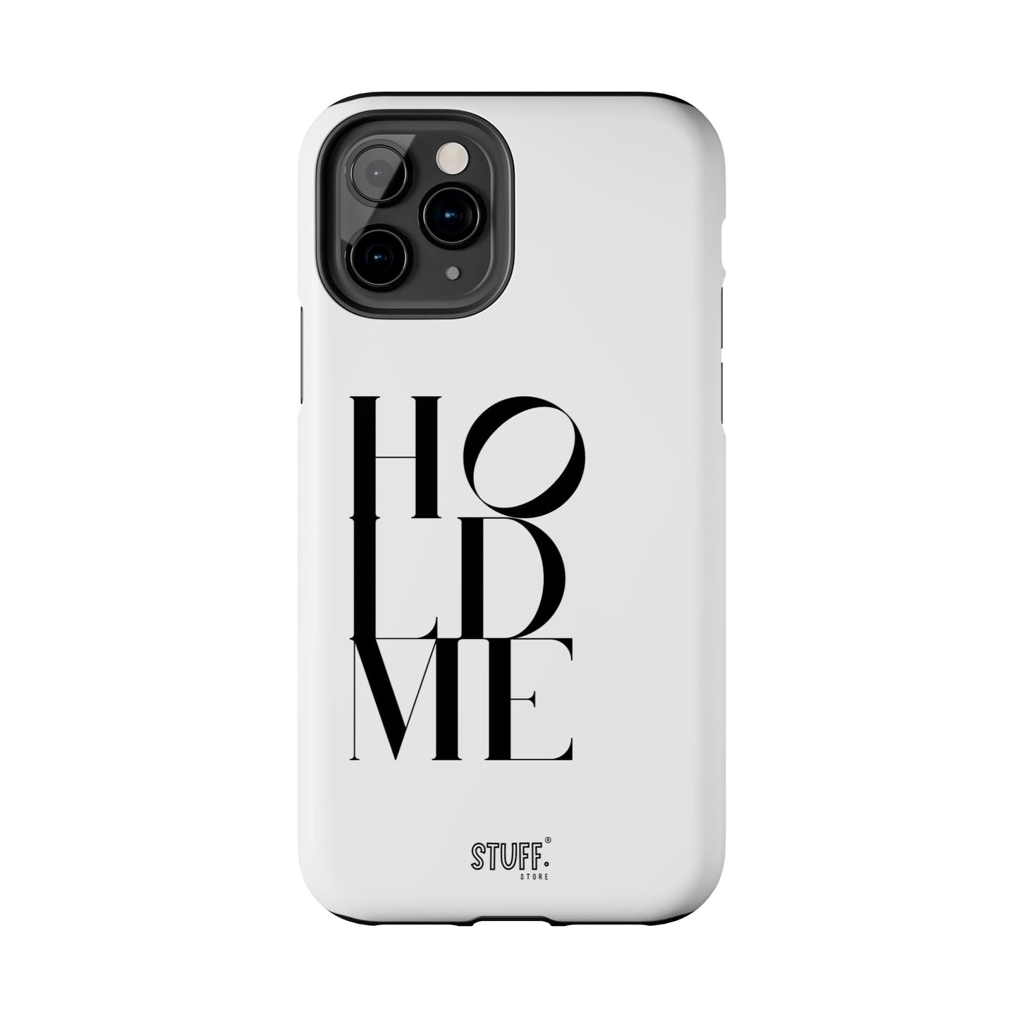 Hold Me | Coque résistante et durable avec Design épuré Monochrome