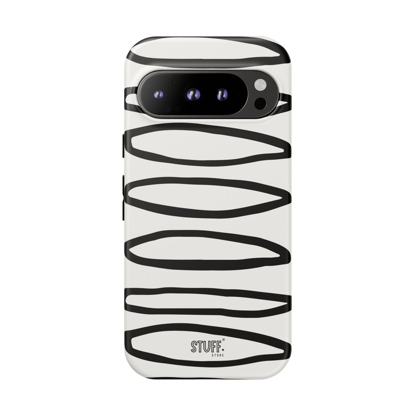Loopy Case | Coque résistante double protection - Motif cercles abstraits