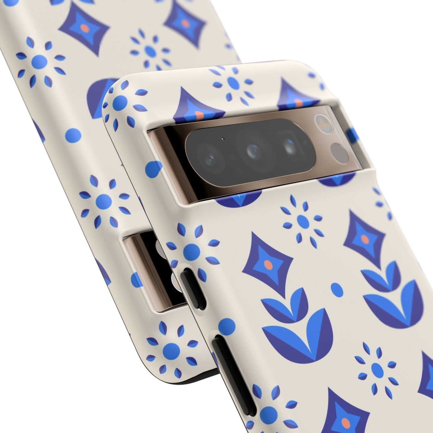 Floral Case | Coque résistante double protection avec Design Fleuri